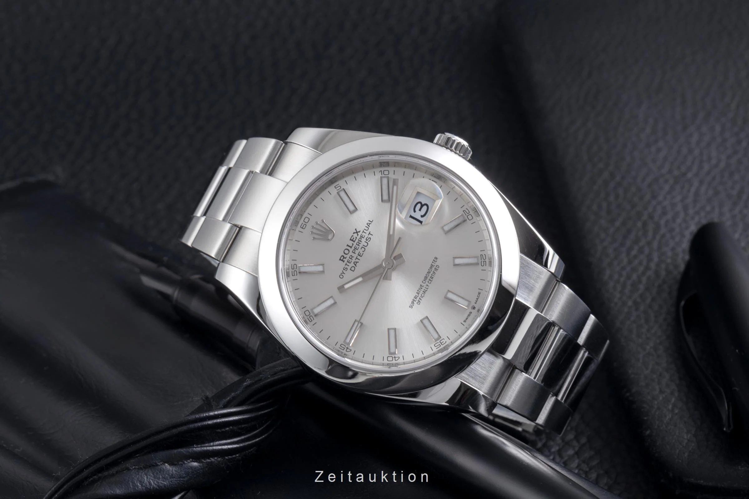 Rolex Datejust steel automatic men's watch 126300  [2600393] - Image 3
