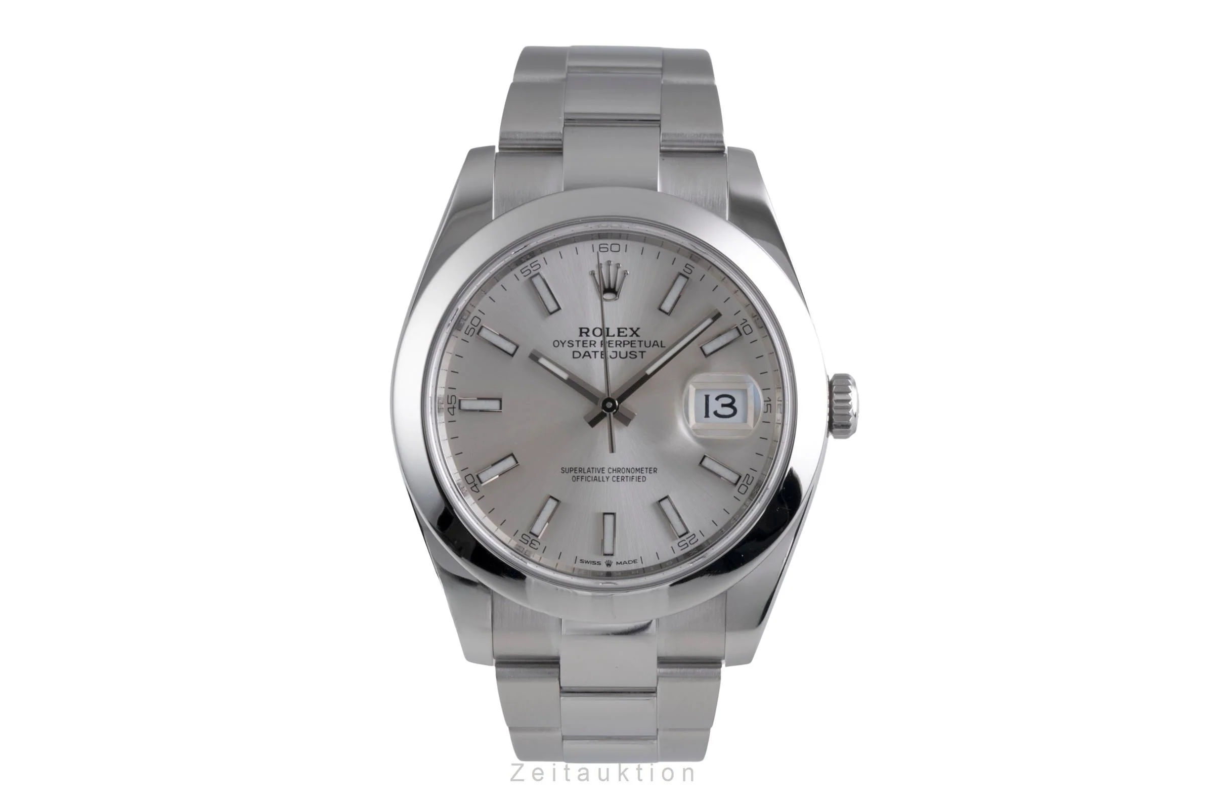 Rolex Datejust steel automatic men's watch 126300  [2600393] - Image 5