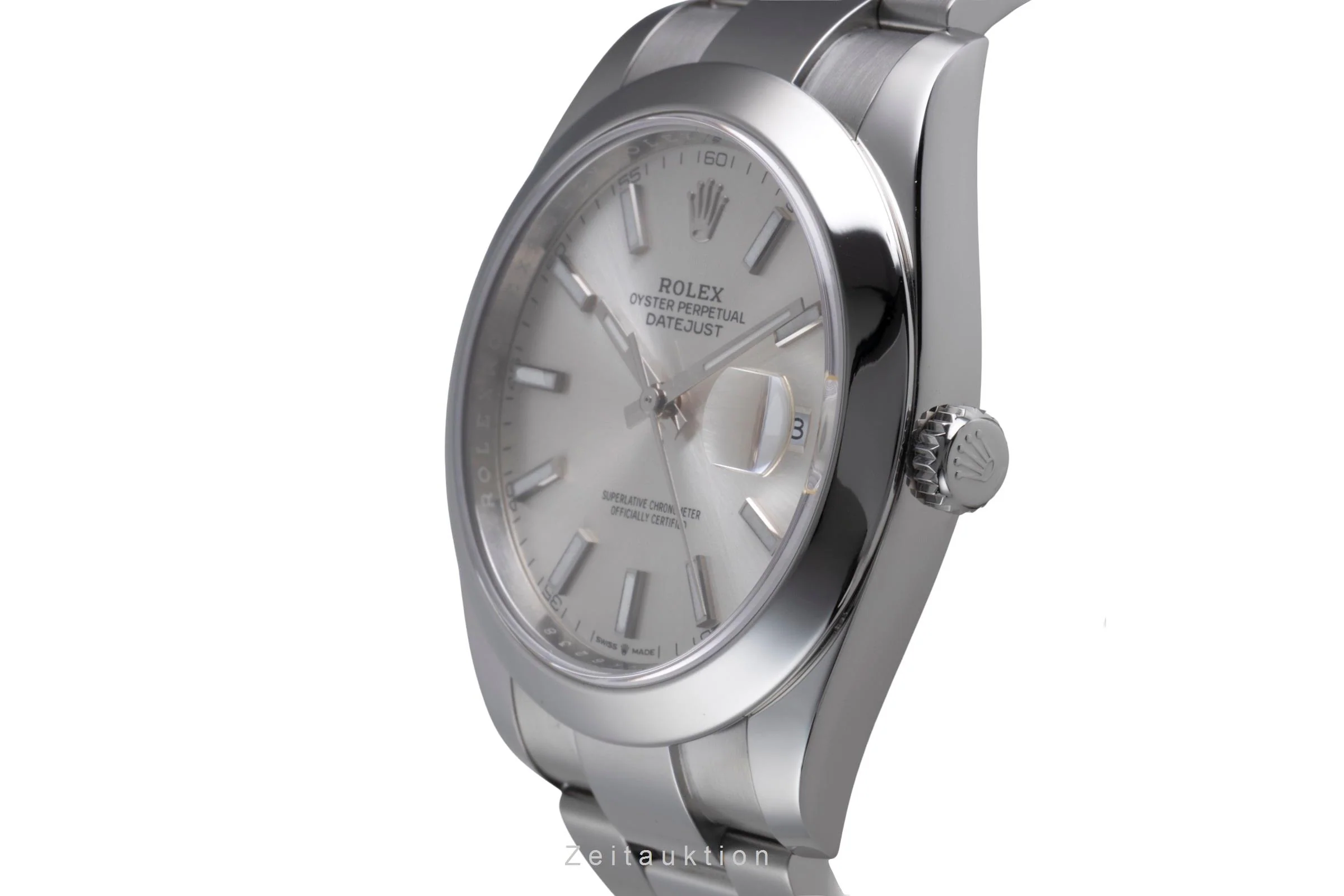Rolex Datejust steel automatic men's watch 126300  [2600393] - Image 7