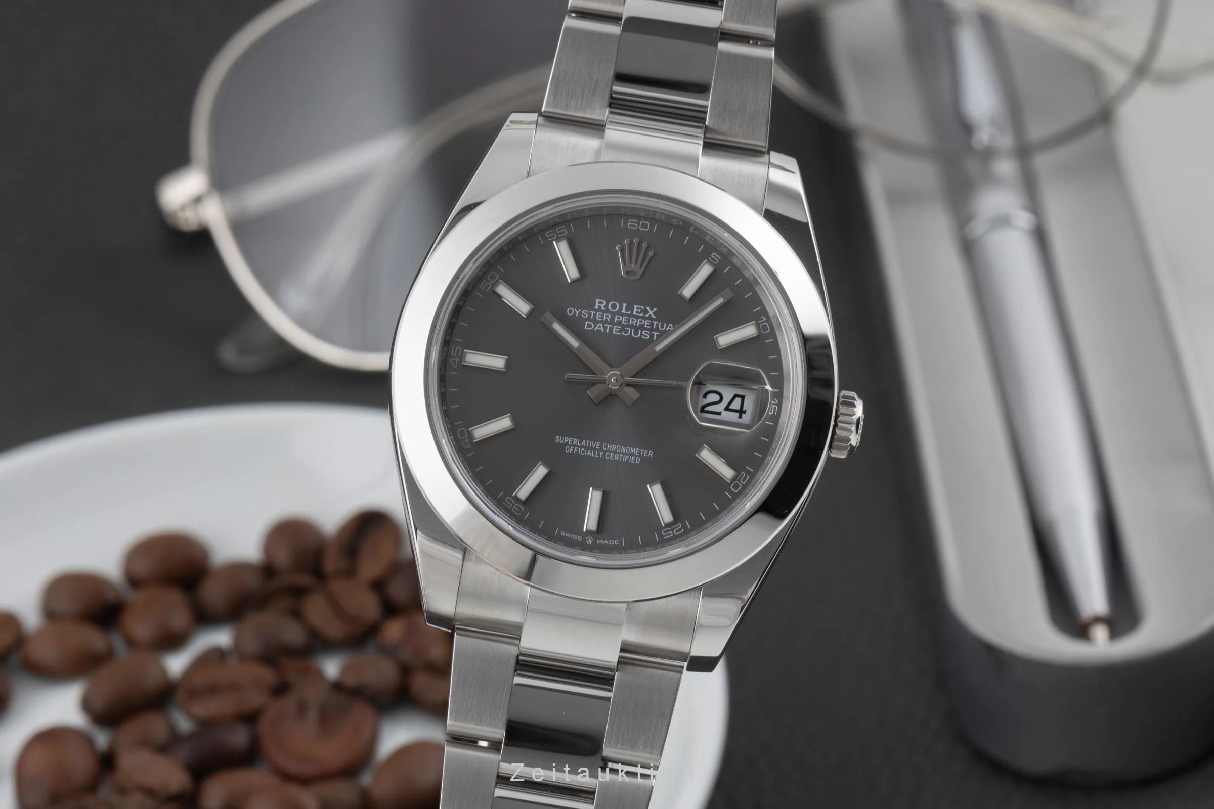Rolex Datejust steel automatic men's watch 126300  [2600594] - Image 2