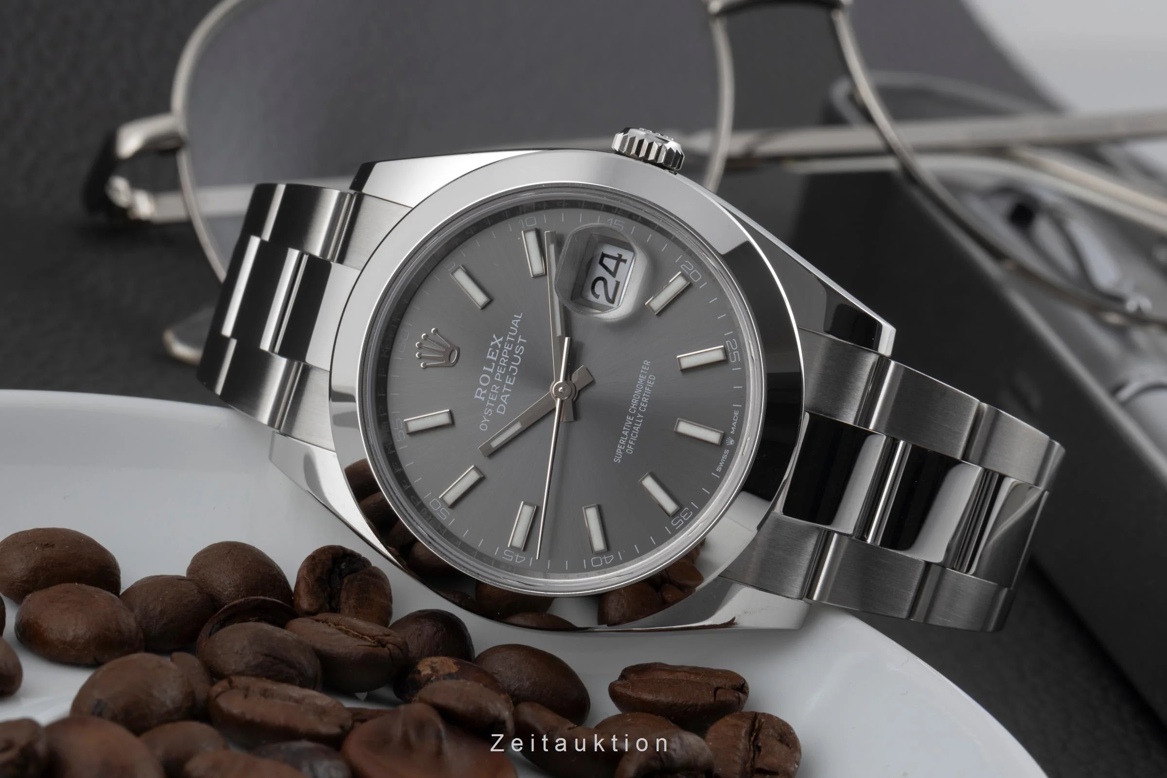 Rolex Datejust steel automatic men's watch 126300  [2600594] - Image 3