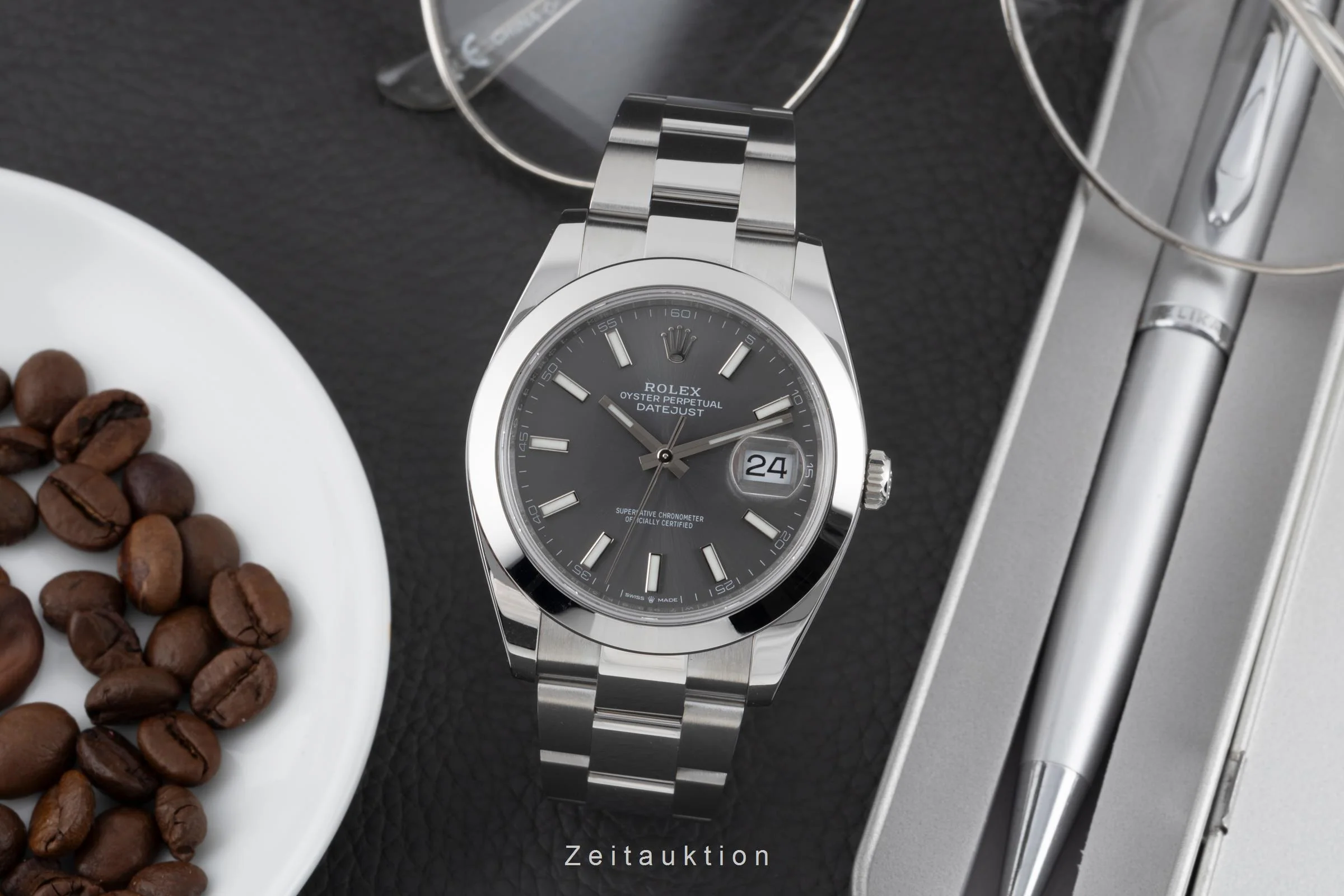 Rolex Datejust steel automatic men's watch 126300  [2600594] - Image 4