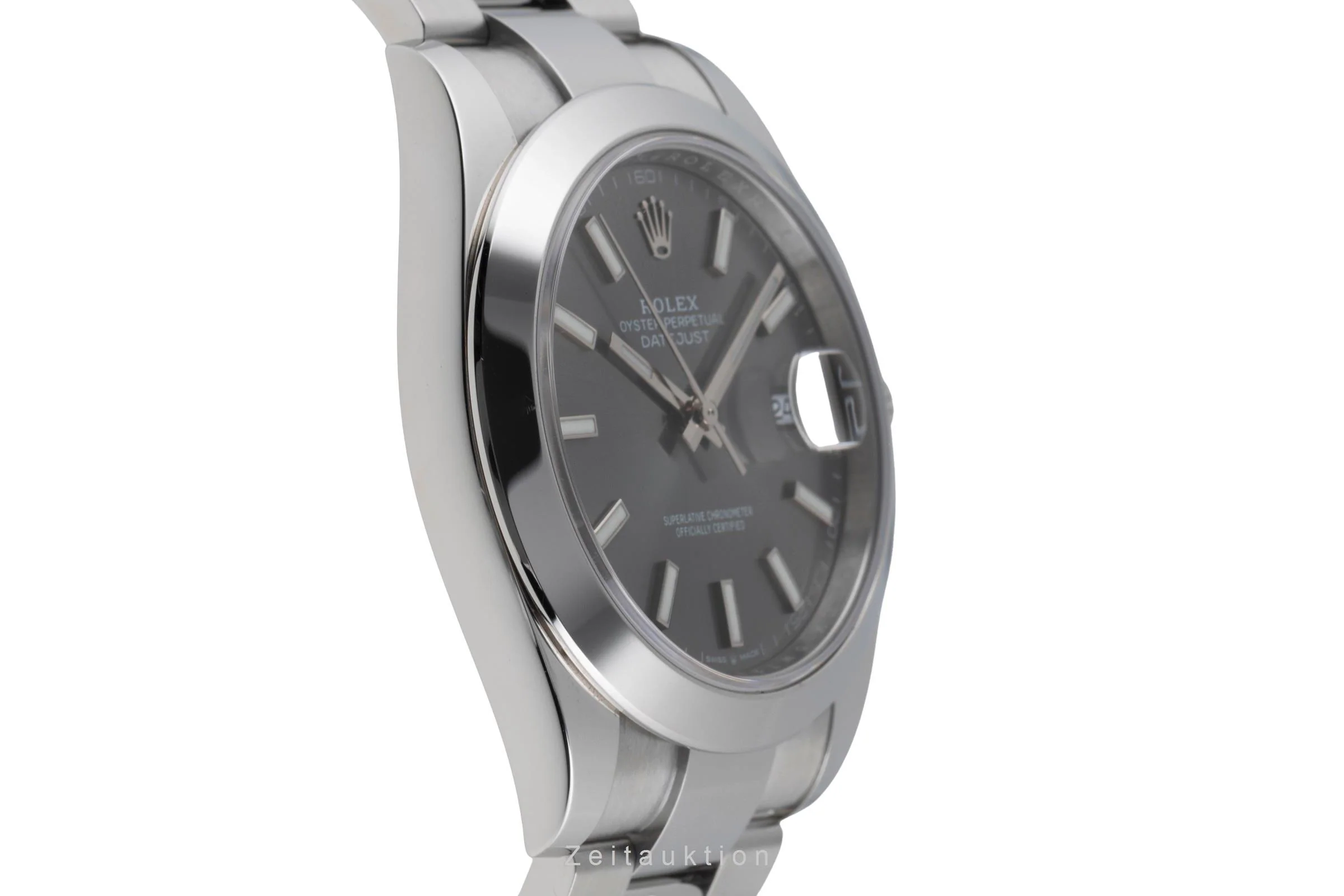 Rolex Datejust steel automatic men's watch 126300  [2600594] - Image 8