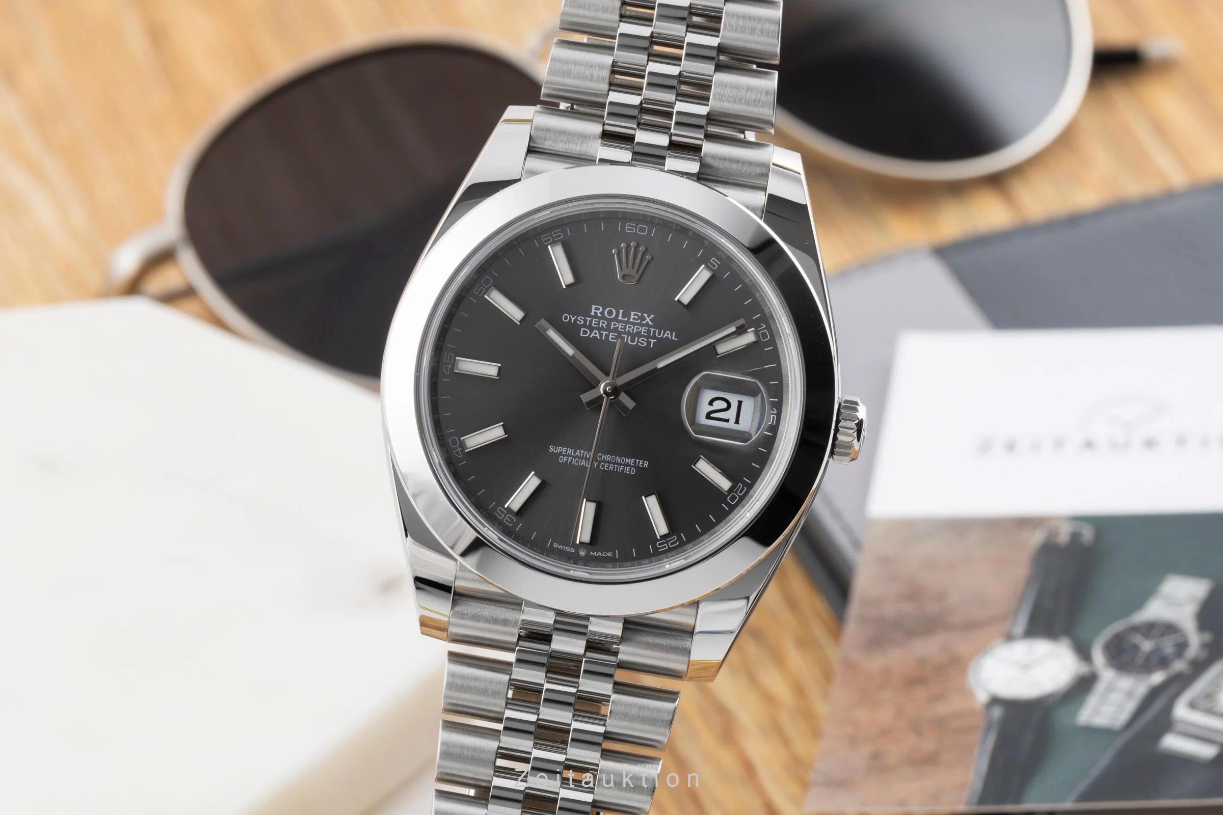 Rolex Datejust steel automatic men's watch 126300  [2600697] - Image 2
