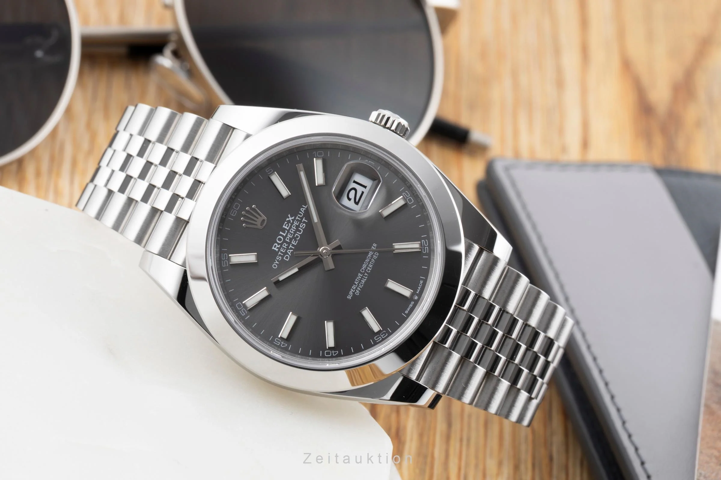 Rolex Datejust steel automatic men's watch 126300  [2600697] - Image 3