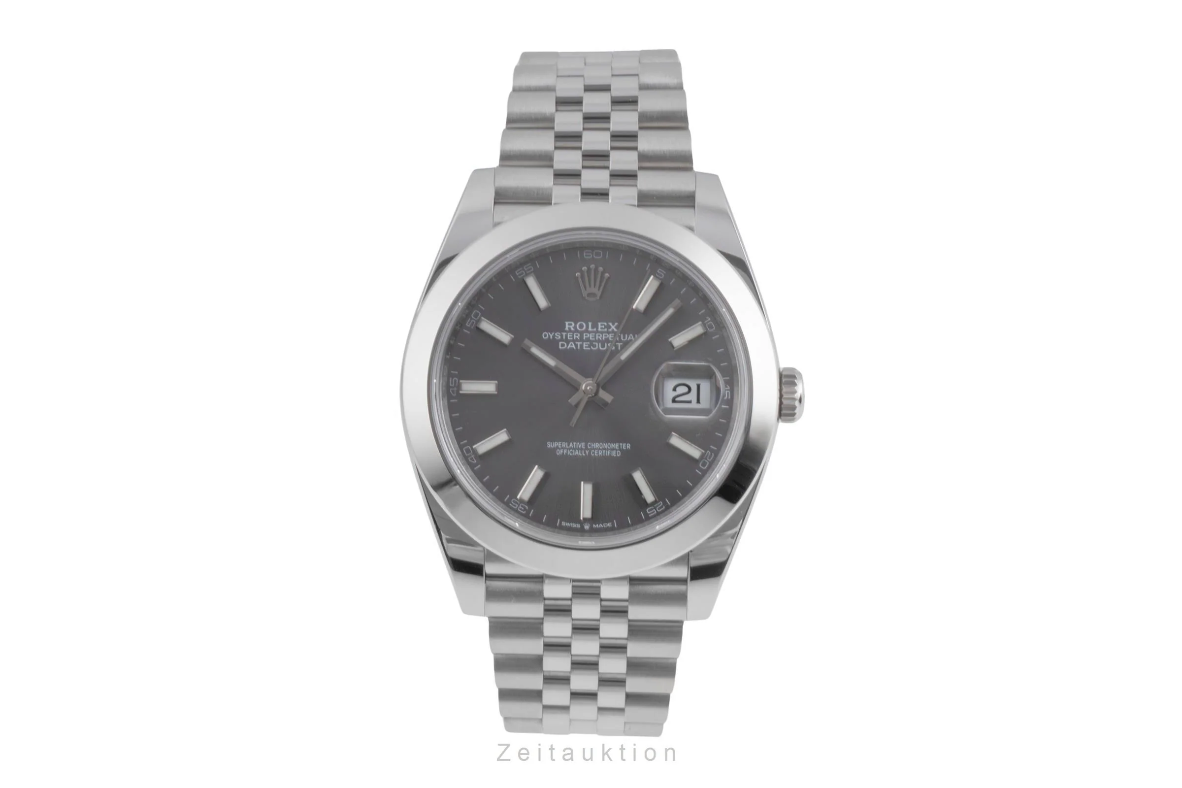 Rolex Datejust steel automatic men's watch 126300  [2600697] - Image 5