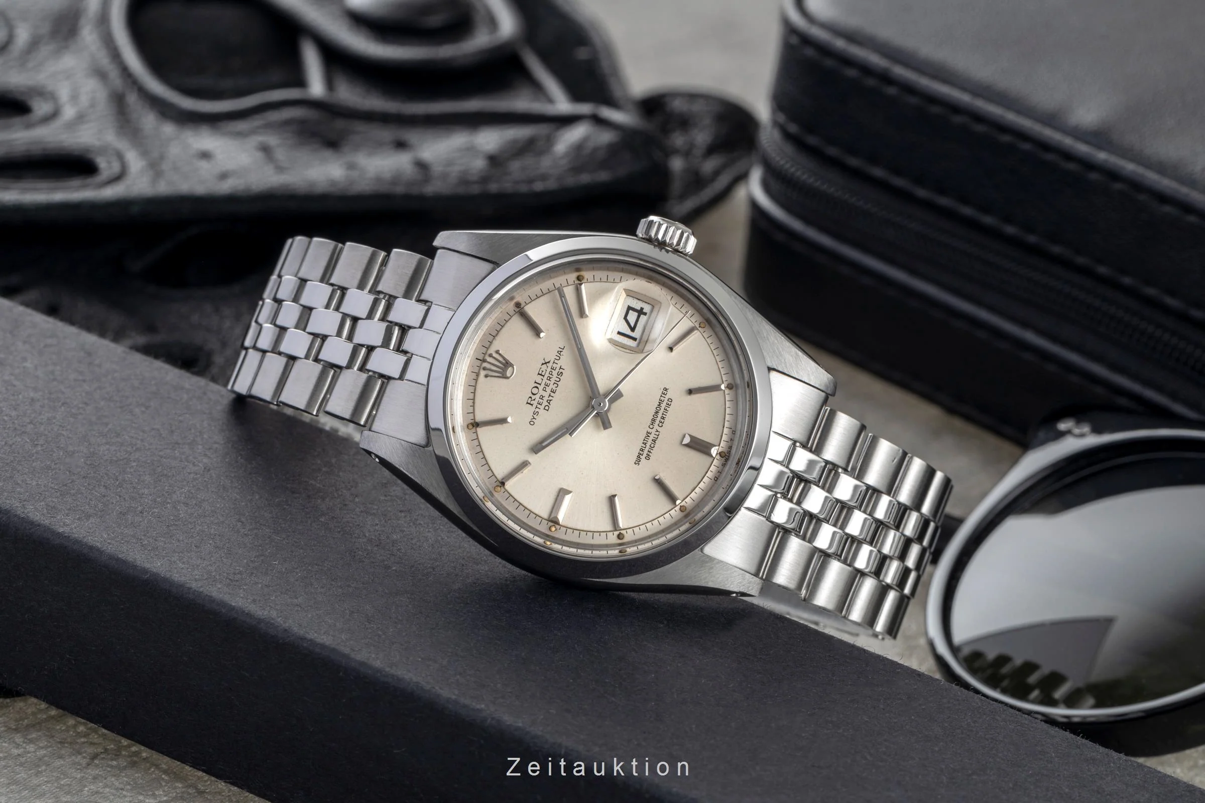 Rolex Datejust steel automatic men's watch 1600  [2502387] - Image 3