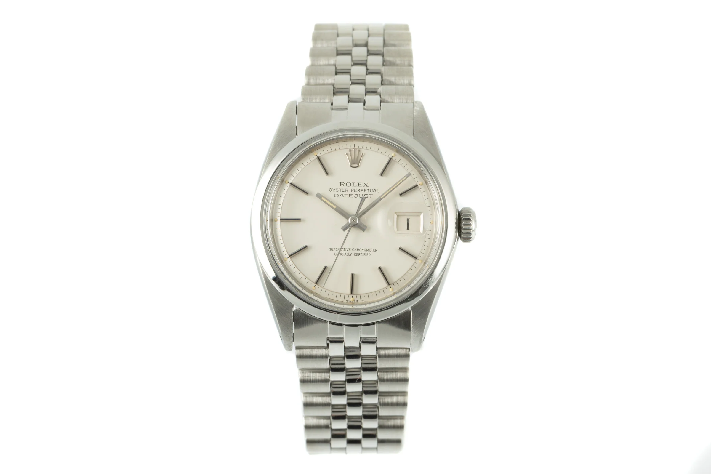 Rolex Datejust steel automatic men's watch 1600 Vintage  [2103906] - Image 4