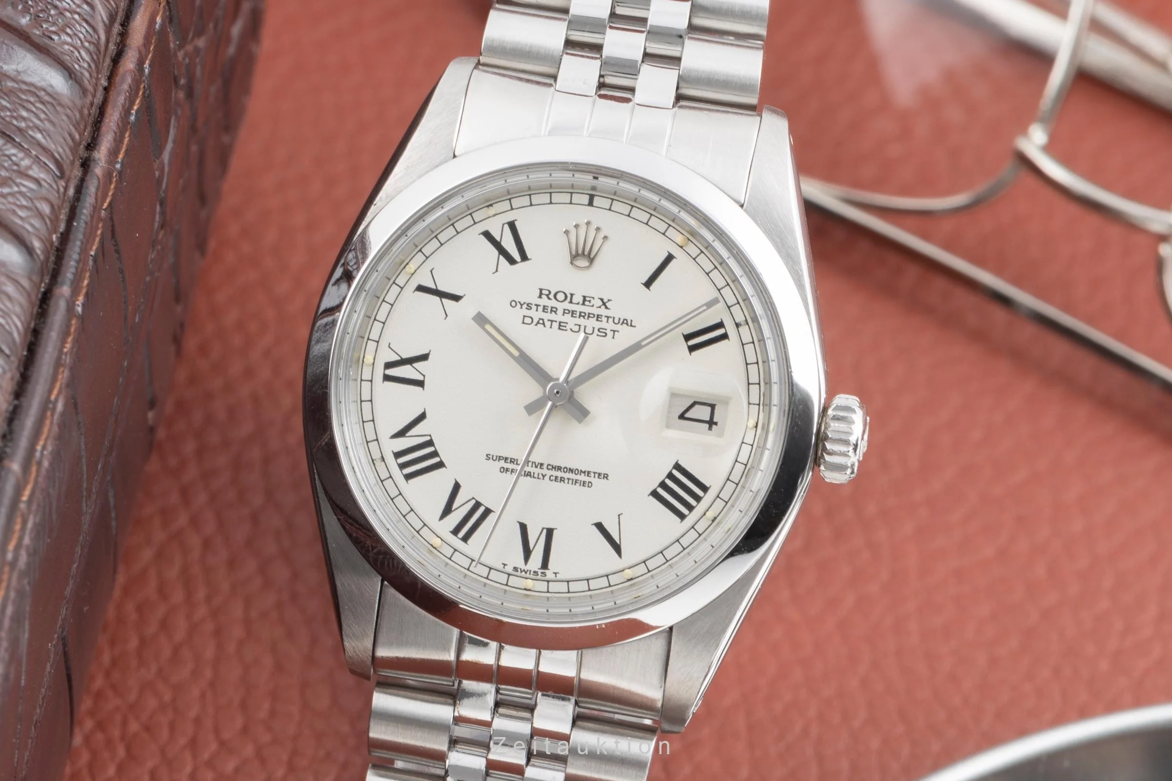 Rolex Datejust steel automatic men's watch 1600 Vintage  [2505041] - Image 2