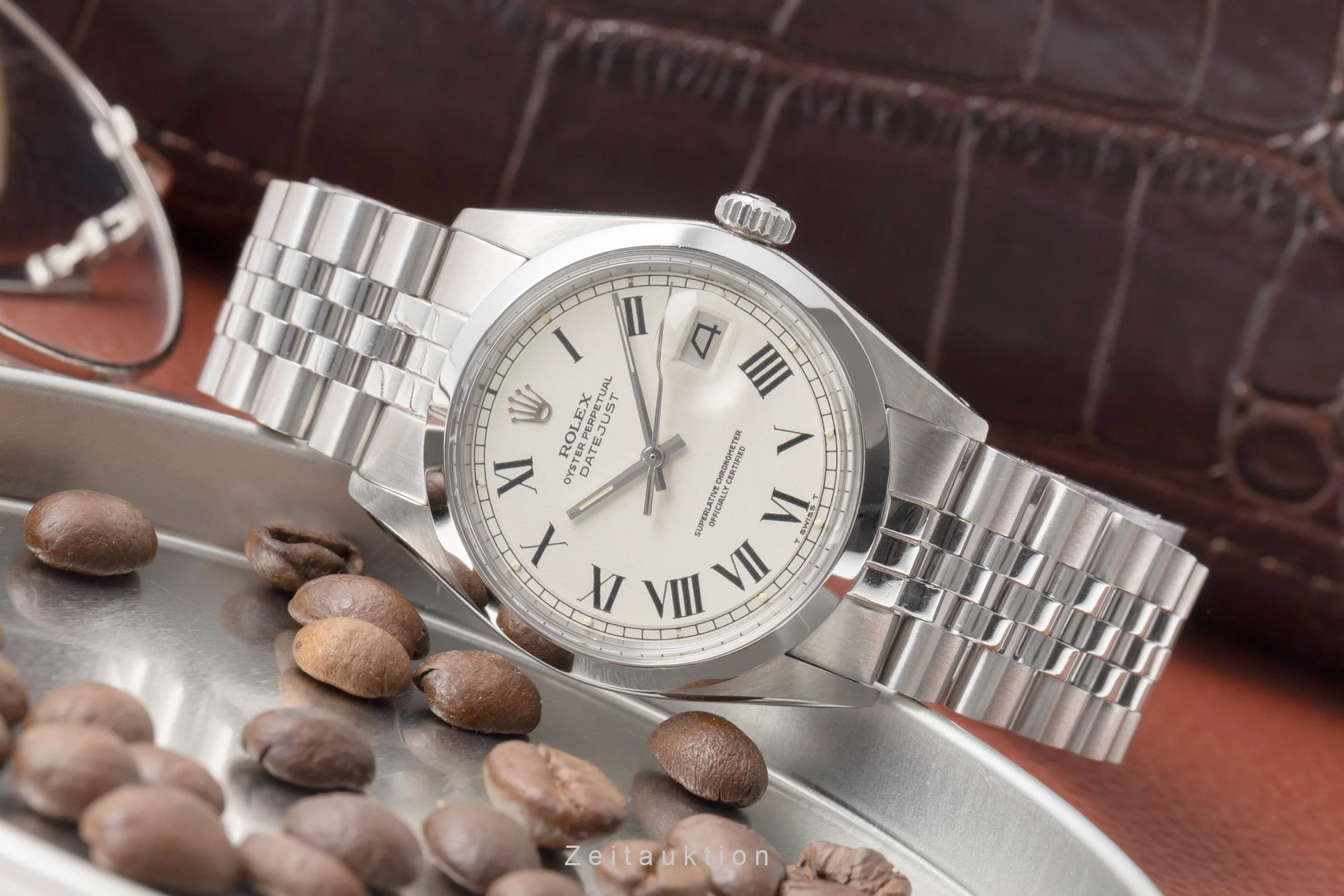 Rolex Datejust steel automatic men's watch 1600 Vintage  [2505041] - Image 3