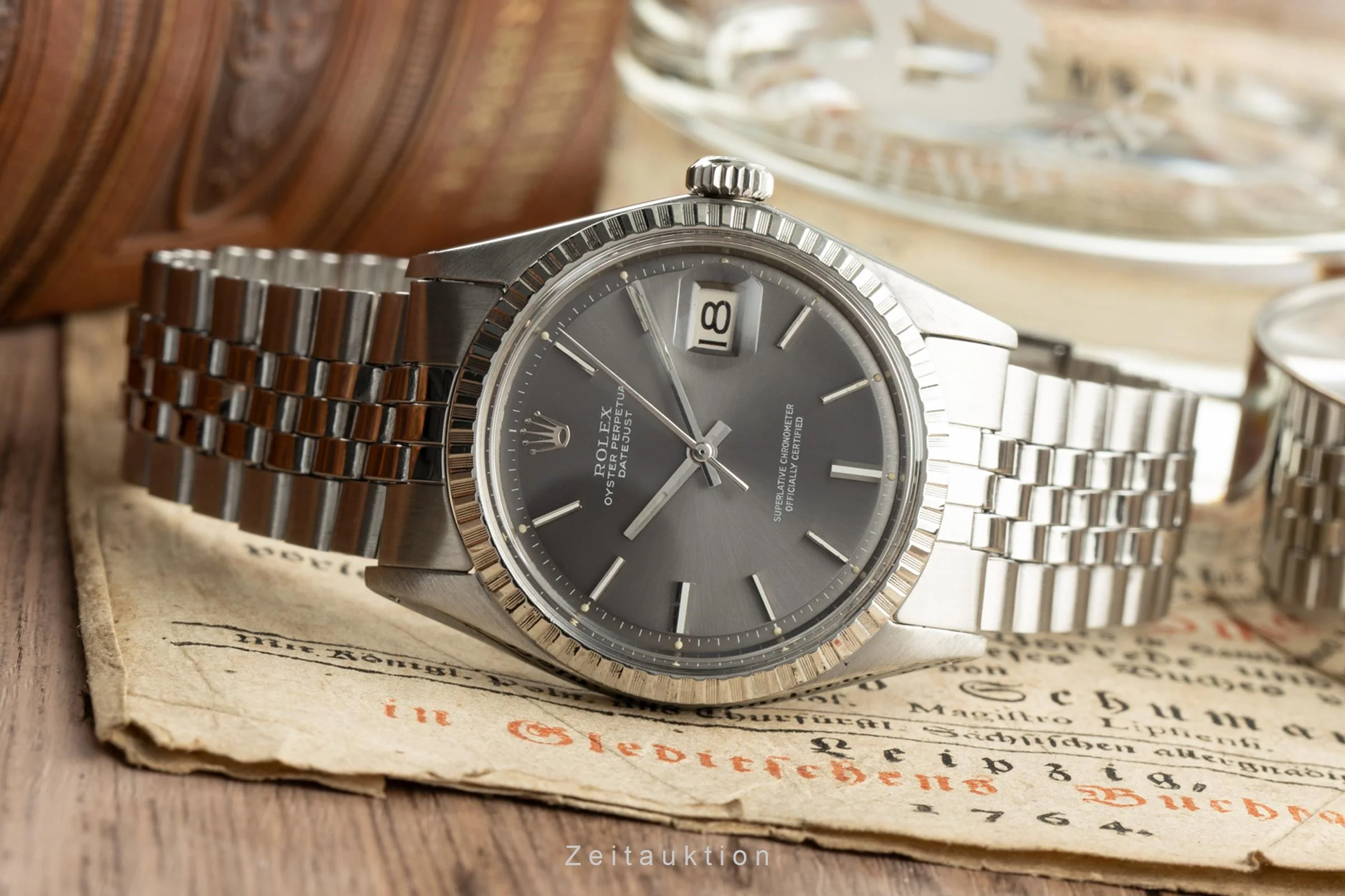 Rolex Datejust steel automatic men's watch 1603 Vintage  [2108392] - Image 2