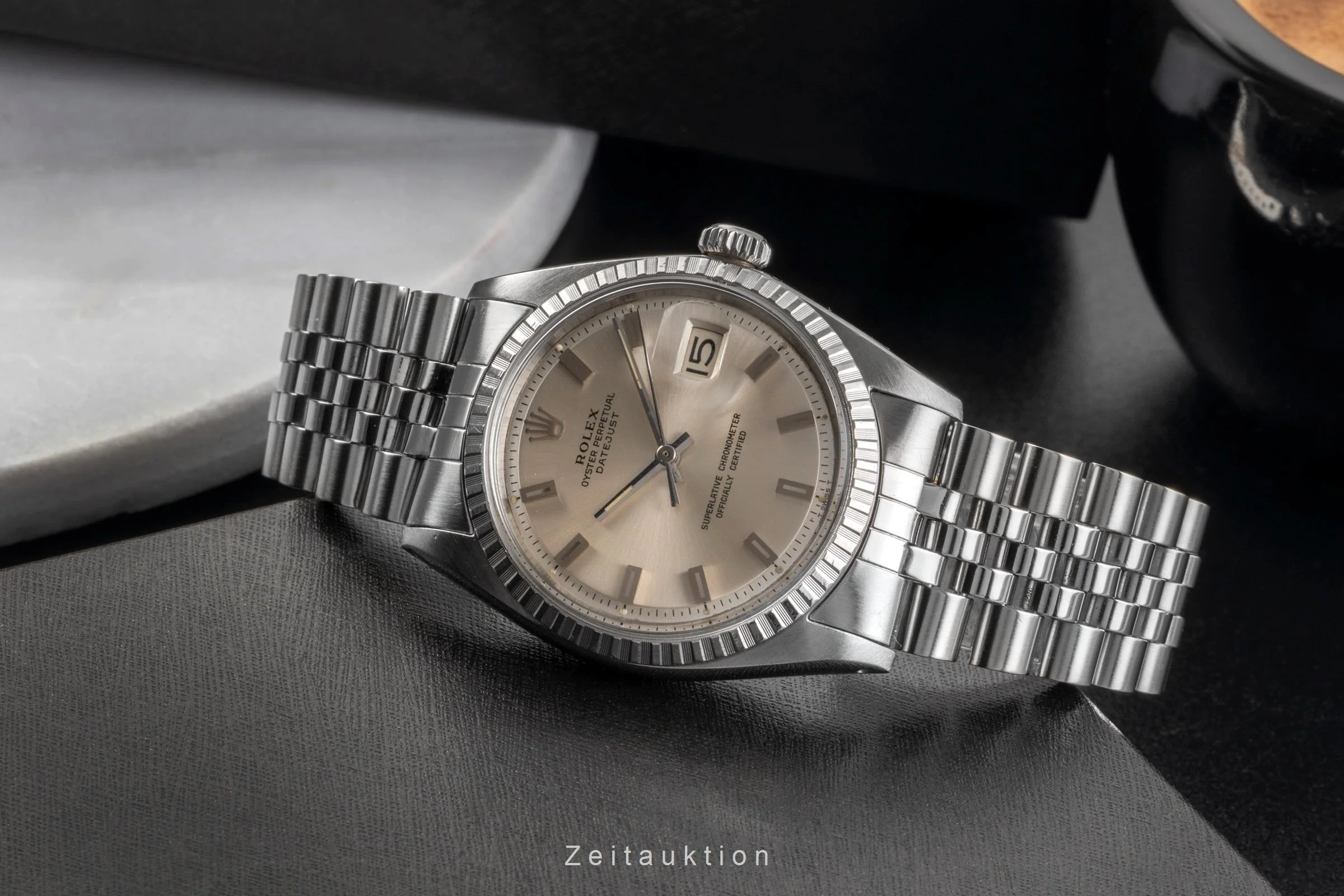 Rolex Datejust steel automatic men's watch 1603 Vintage  [2404094] - Image 2