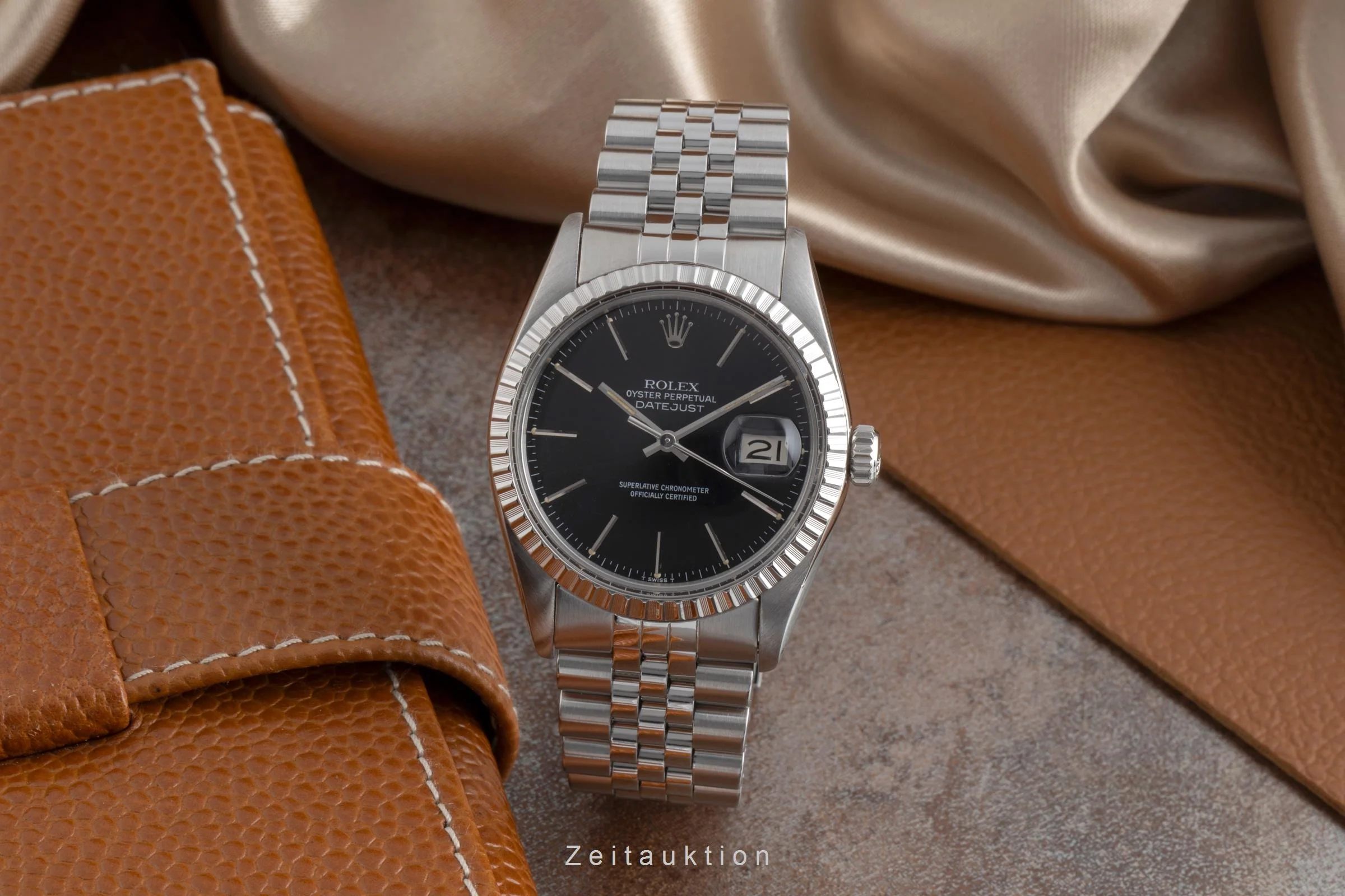 Rolex Datejust steel automatic men's watch 16030  [2405488] - Image 4
