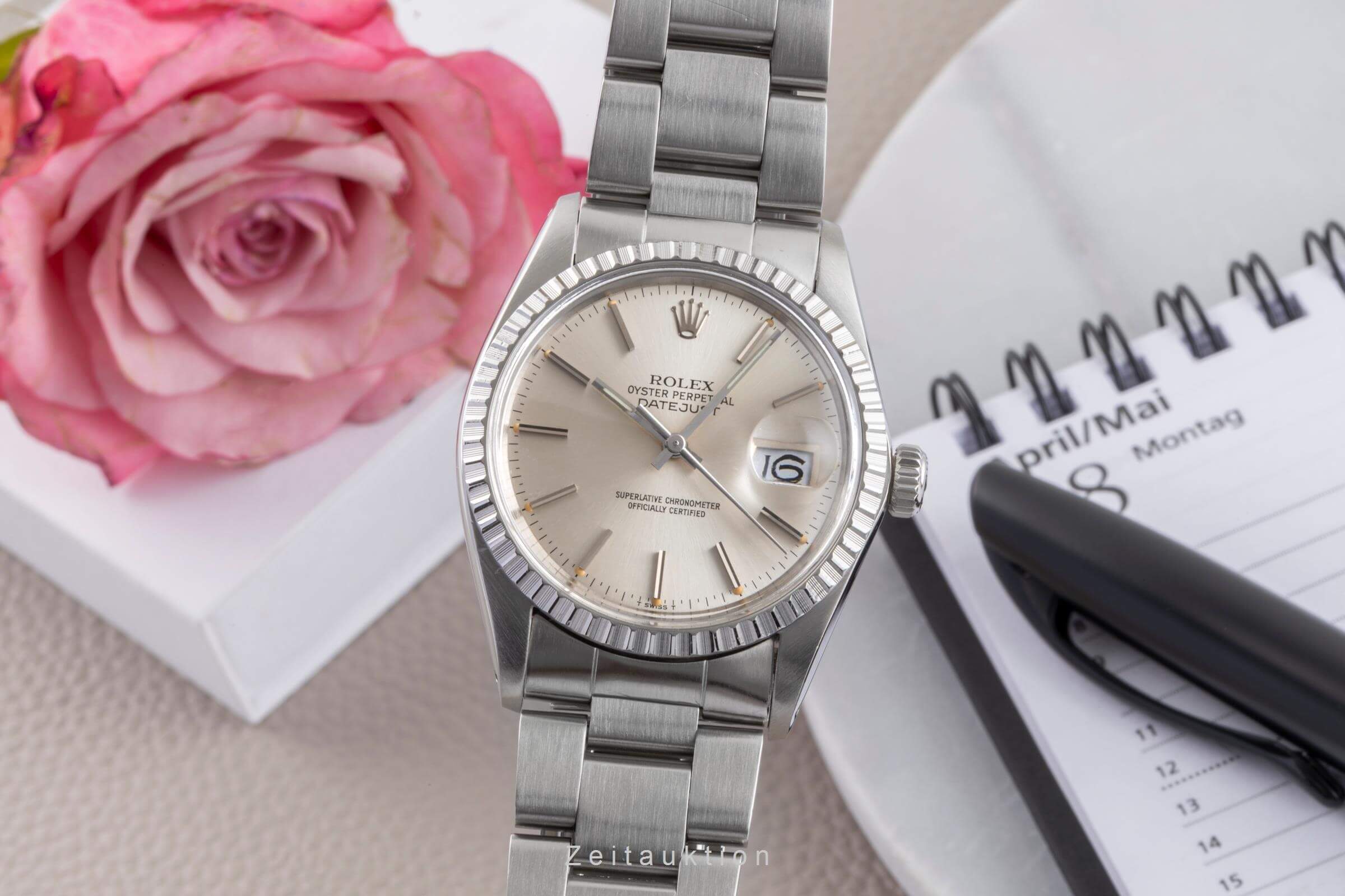 Rolex Datejust steel automatic men's watch 16030  [2500164] - Image 2