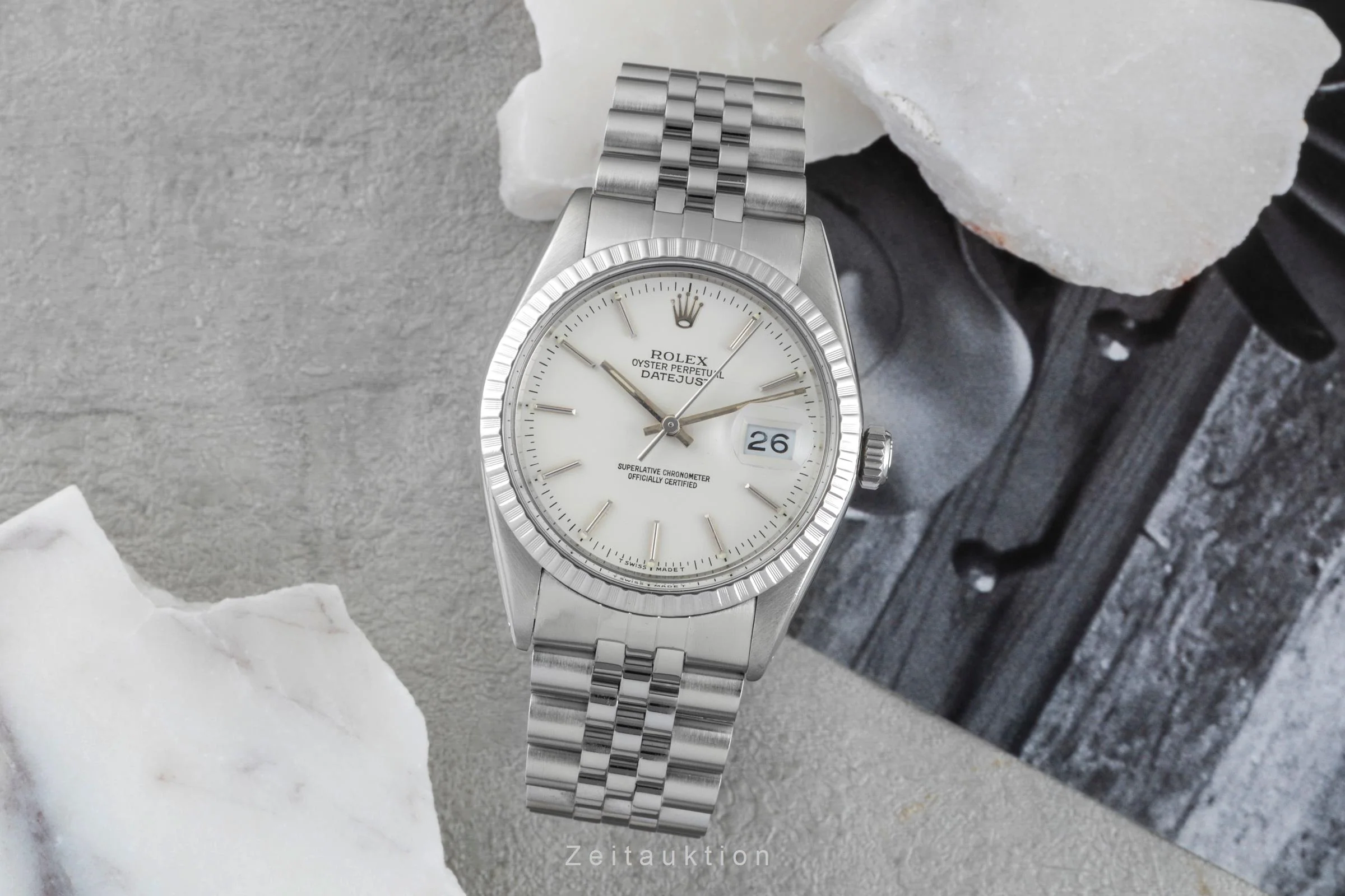 Rolex Datejust steel automatic men's watch 16030  [2505517] - Image 4