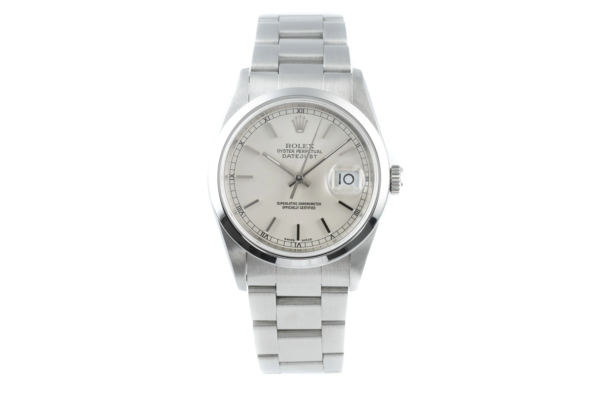 Rolex Datejust steel automatic men's watch 16200  [2200724] - Image 4