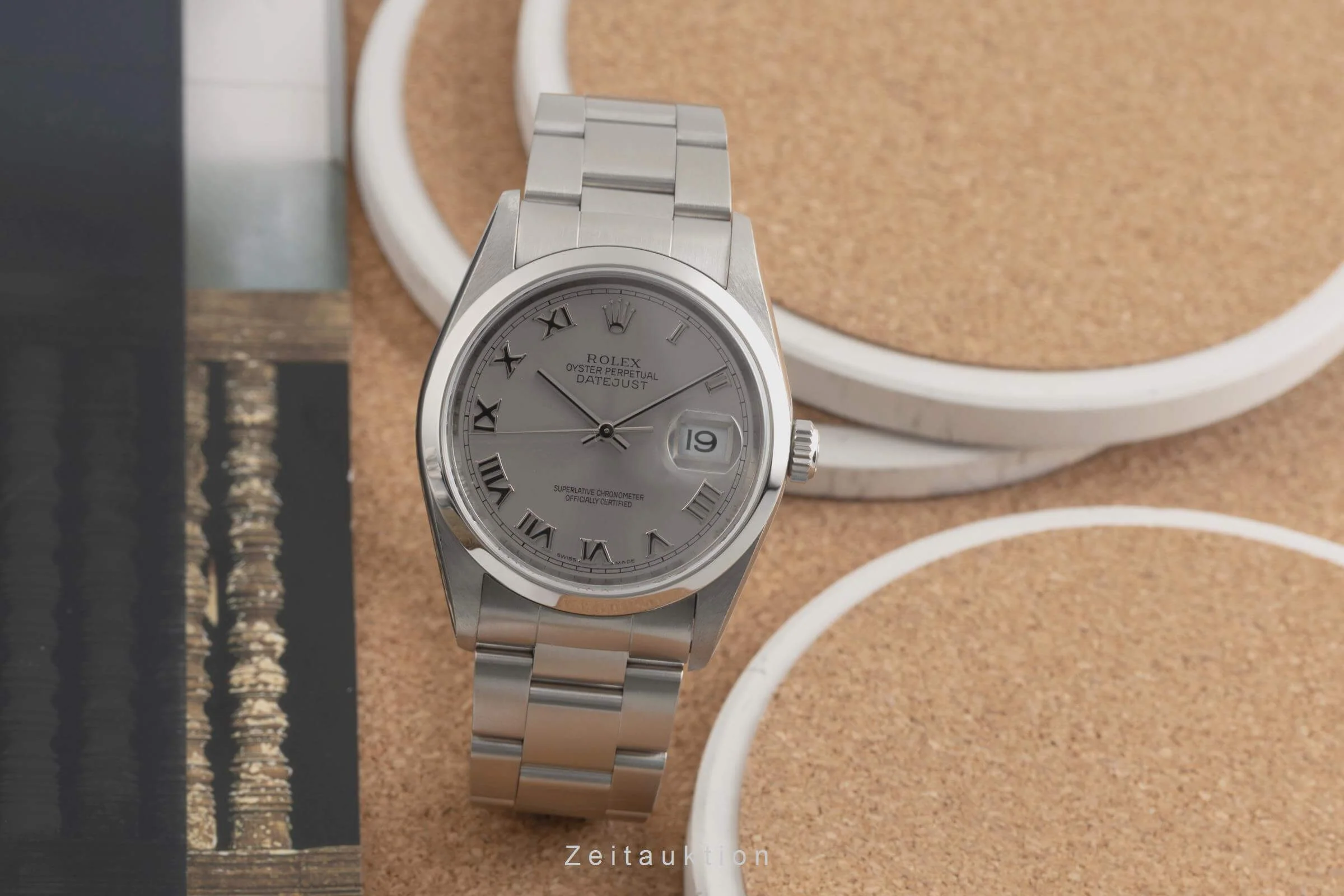 Rolex Datejust steel automatic men's watch 16200  [2501500] - Image 4