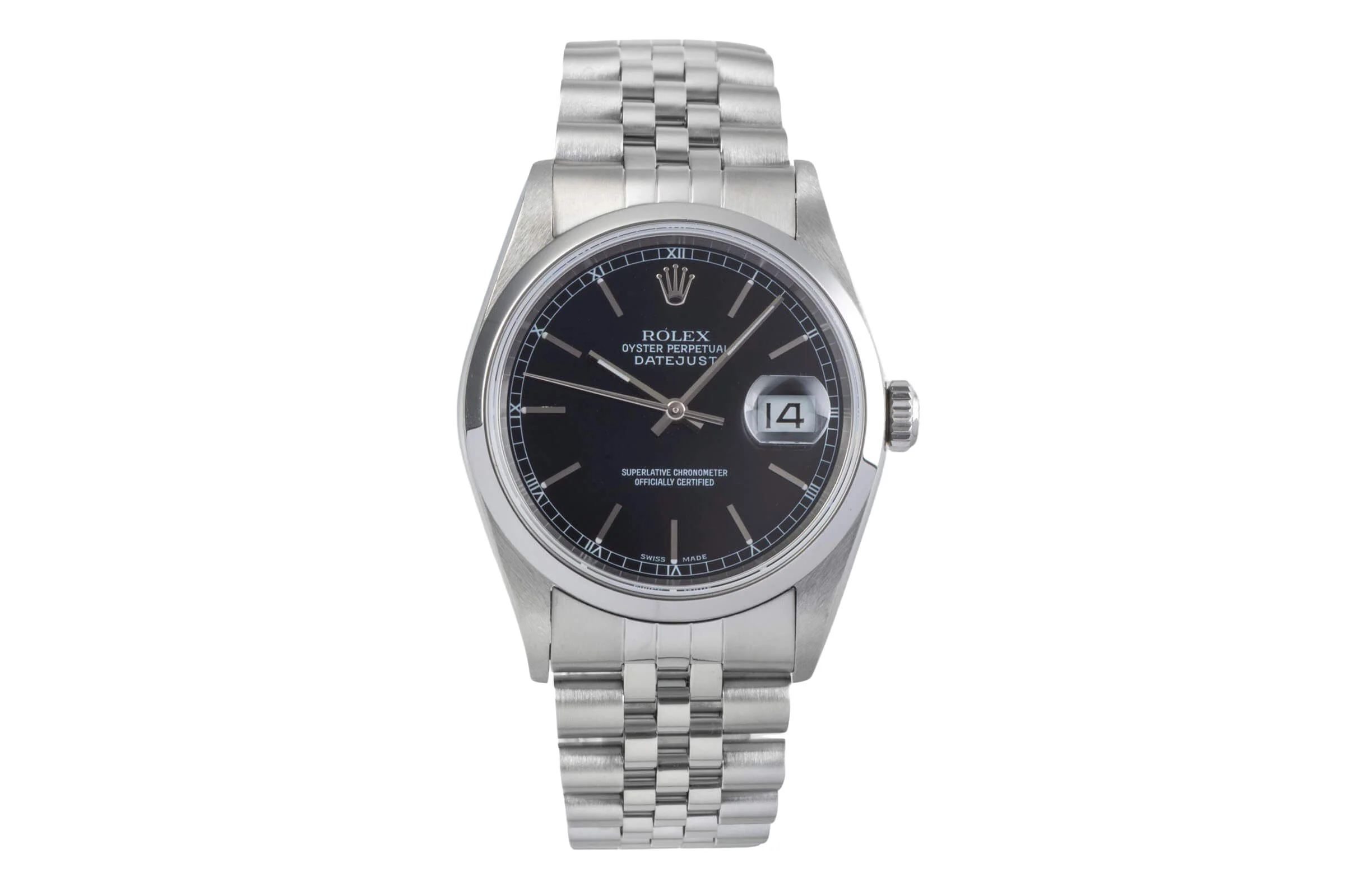 Rolex Datejust steel automatic men's watch 16200  [2501510] - Image 5