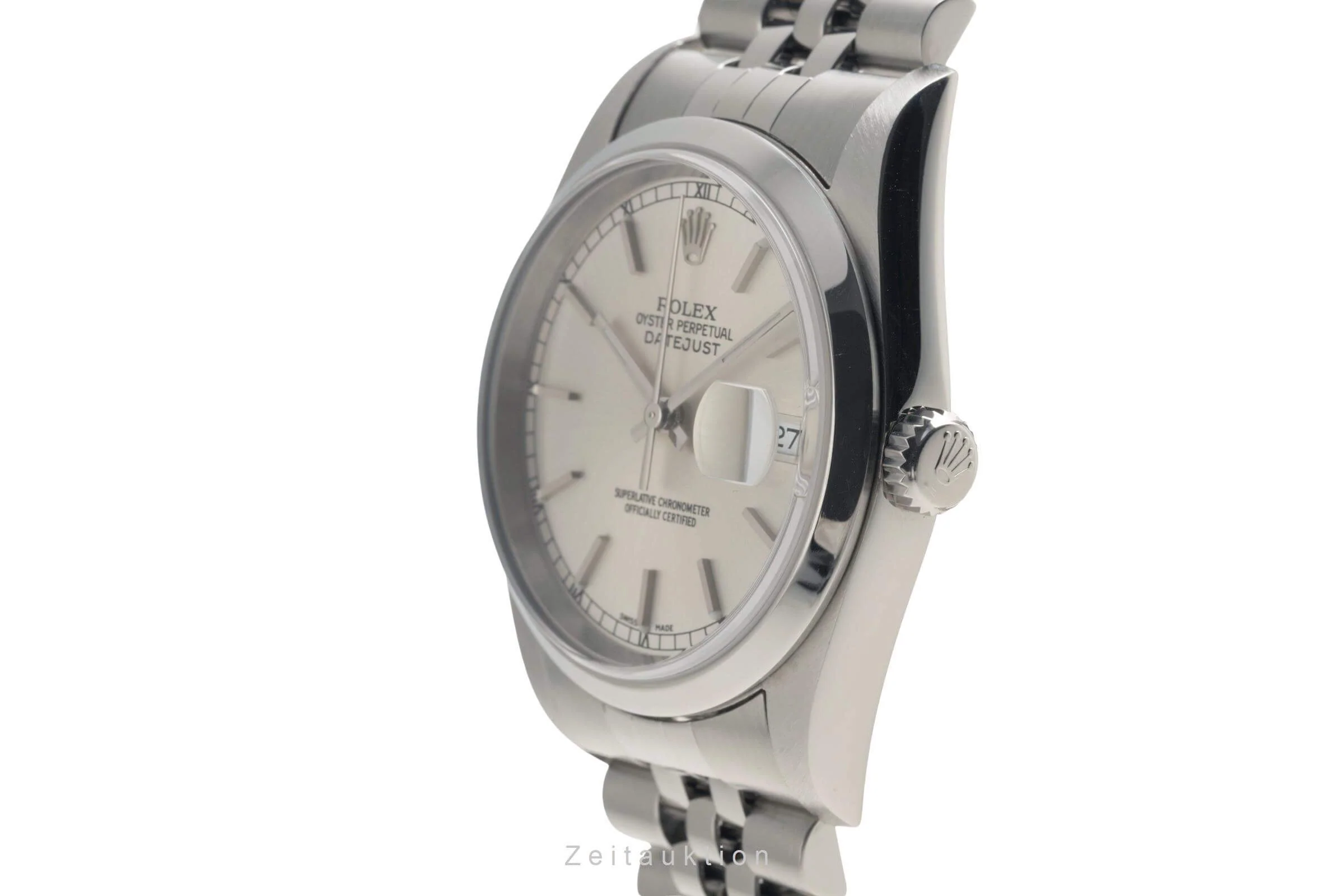Rolex Datejust steel automatic men's watch 16200  [2501624] - Image 7