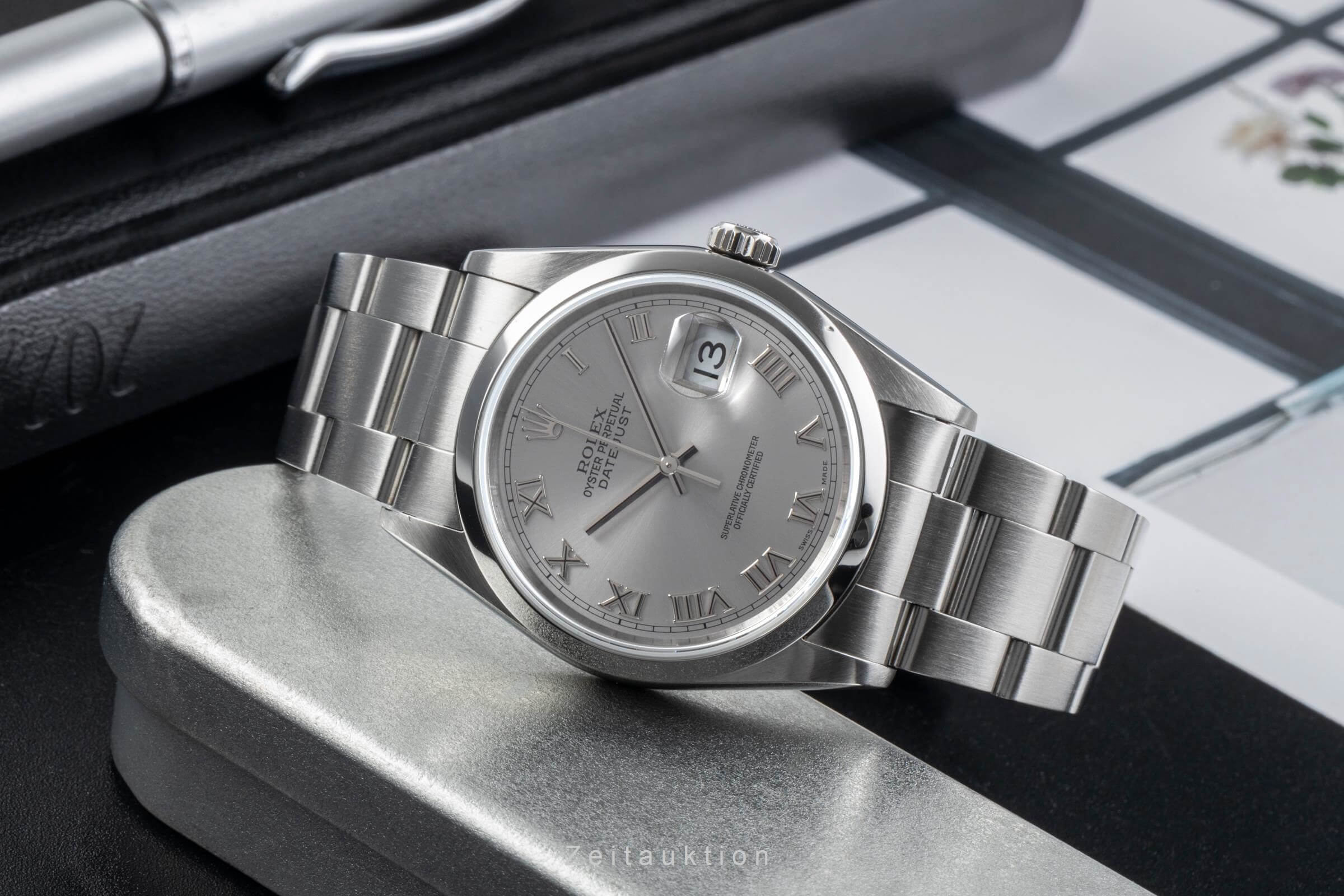 Rolex Datejust steel automatic men's watch 16200  [2501872] - Image 3