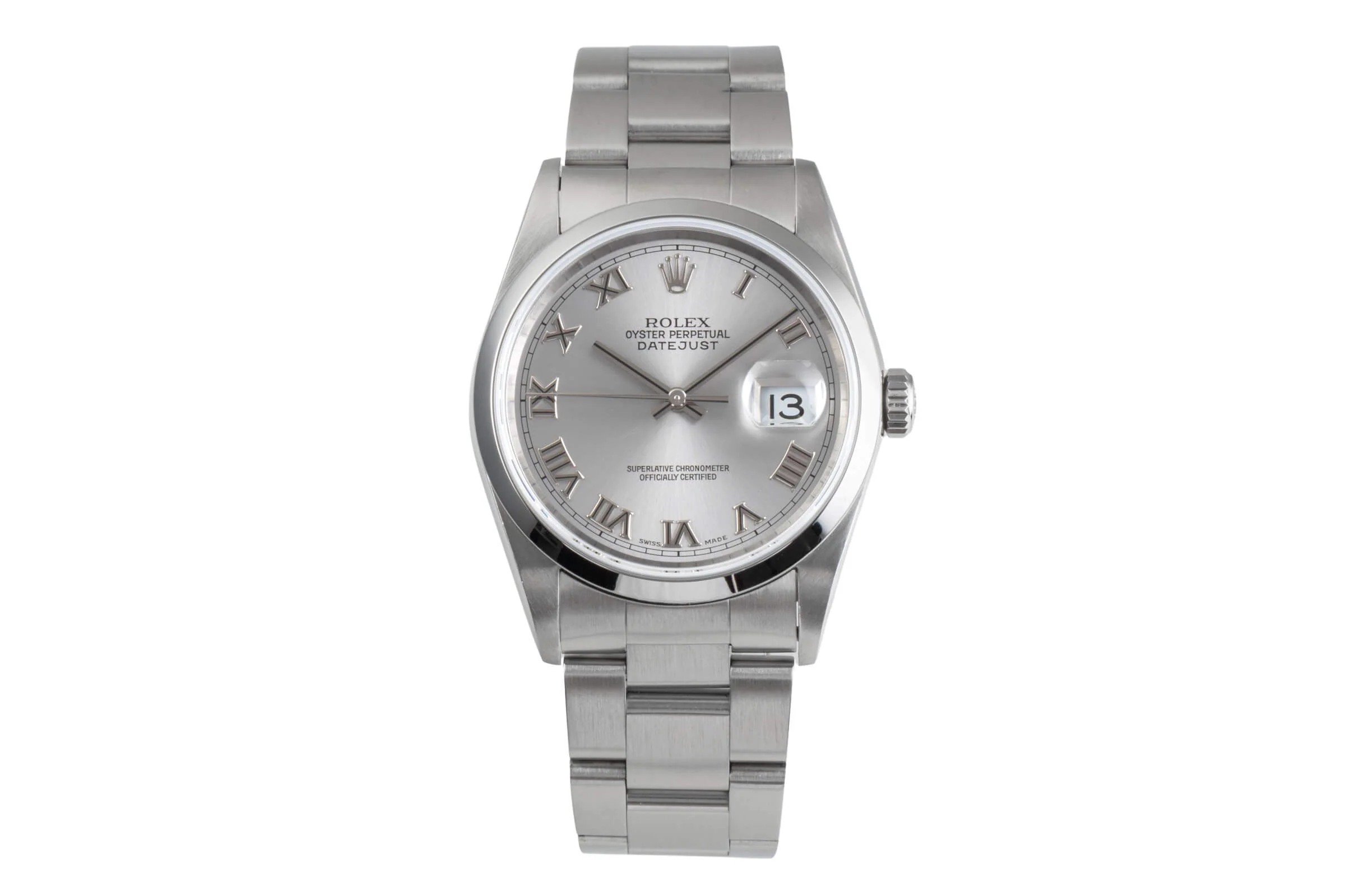 Rolex Datejust steel automatic men's watch 16200  [2501872] - Image 5