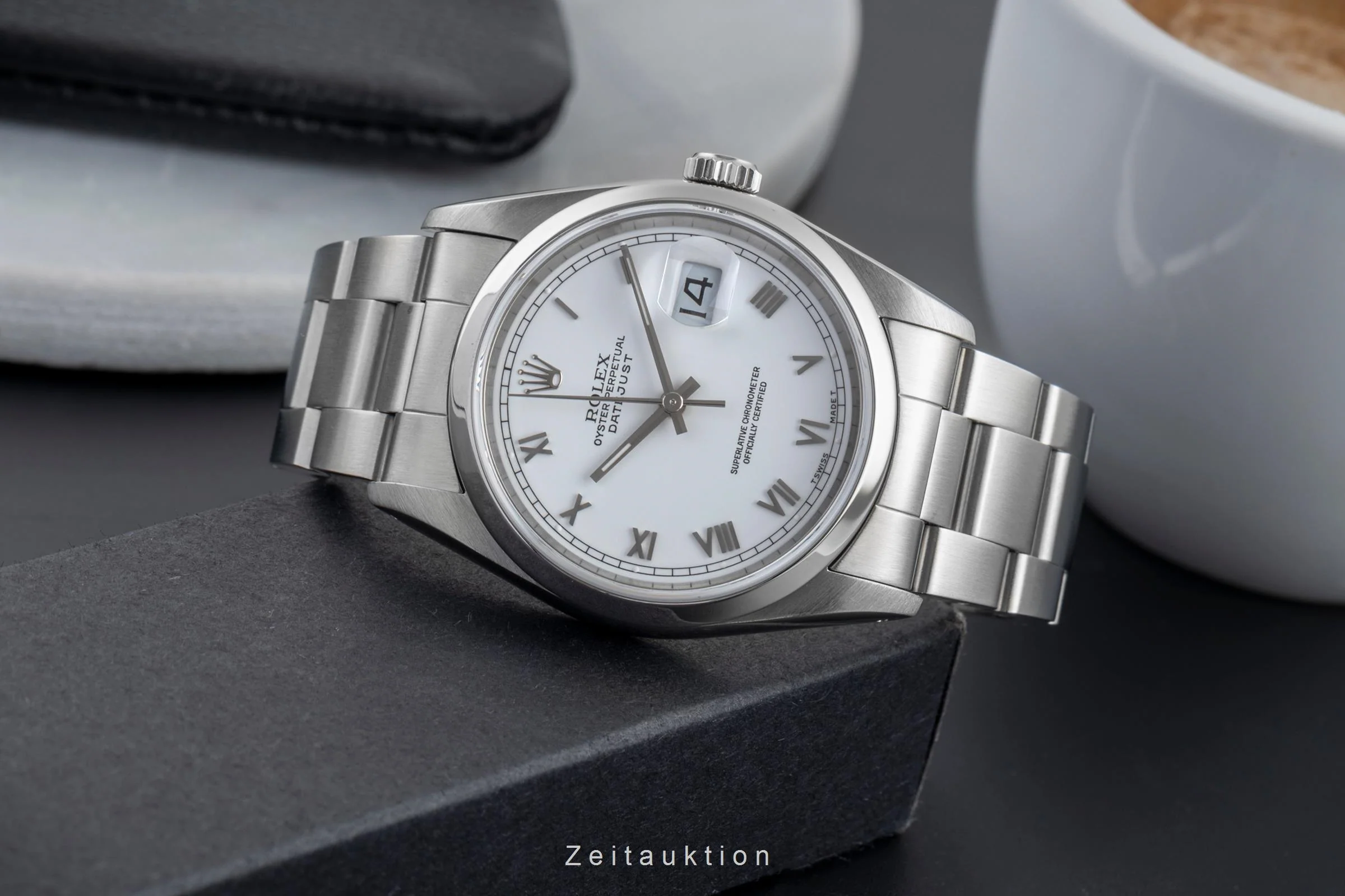 Rolex Datejust steel automatic men's watch 16200  [2504453] - Image 3