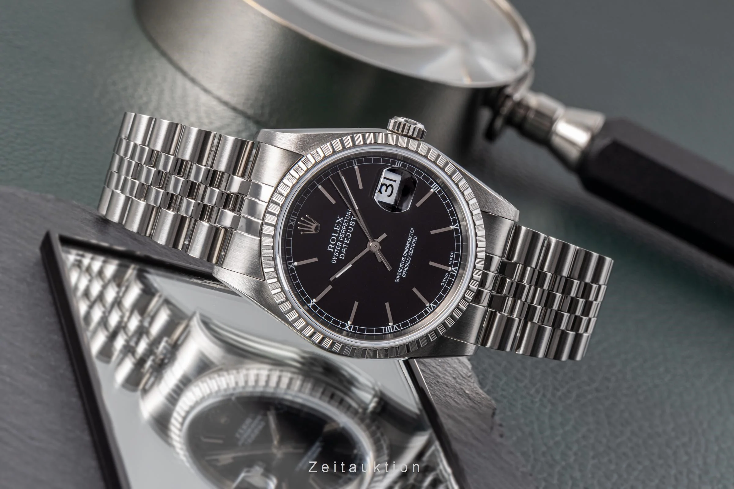 Rolex Datejust steel automatic men's watch 16220  [2204446] - Image 2