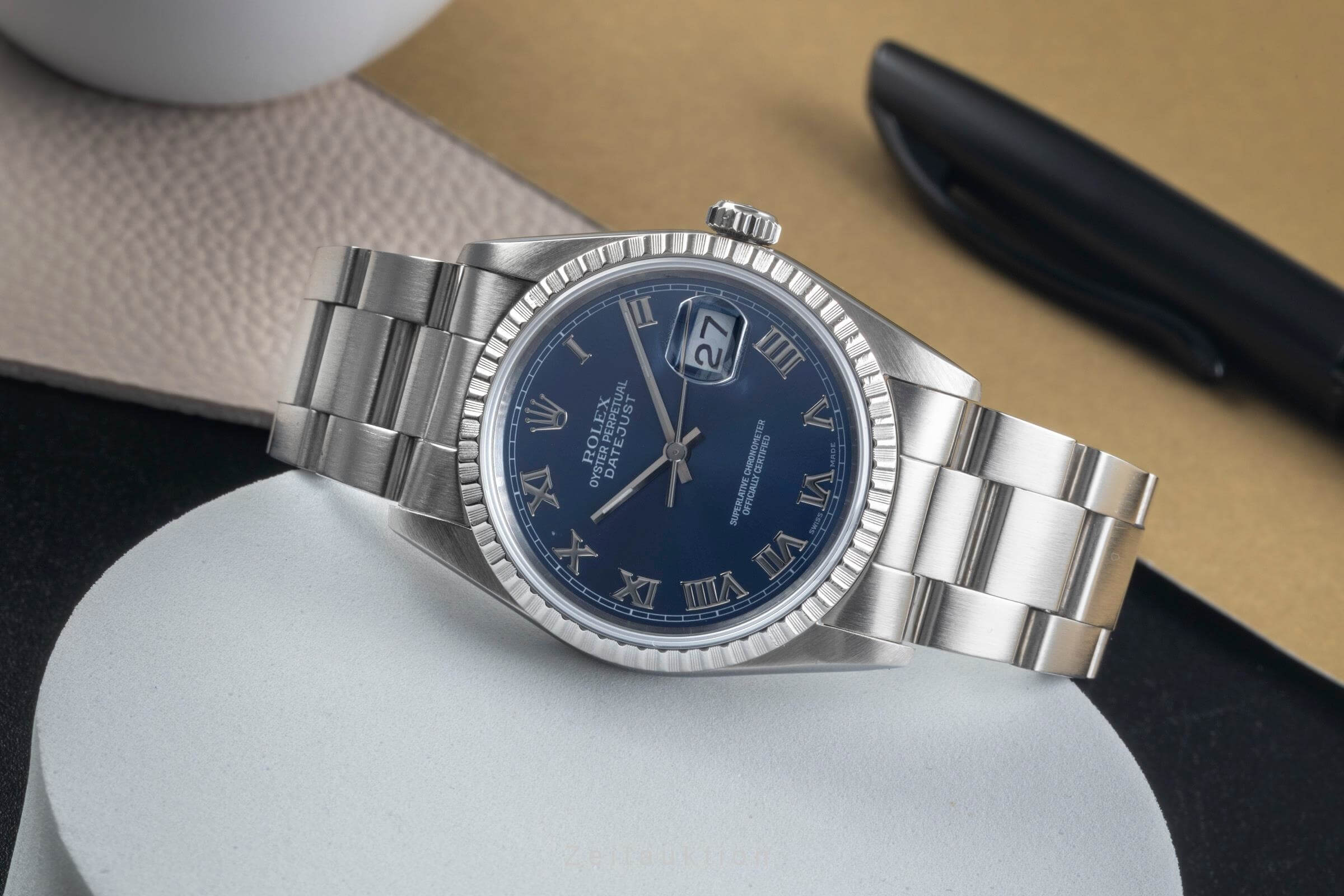 Rolex Datejust steel automatic men's watch 16220  [2500942] - Image 3