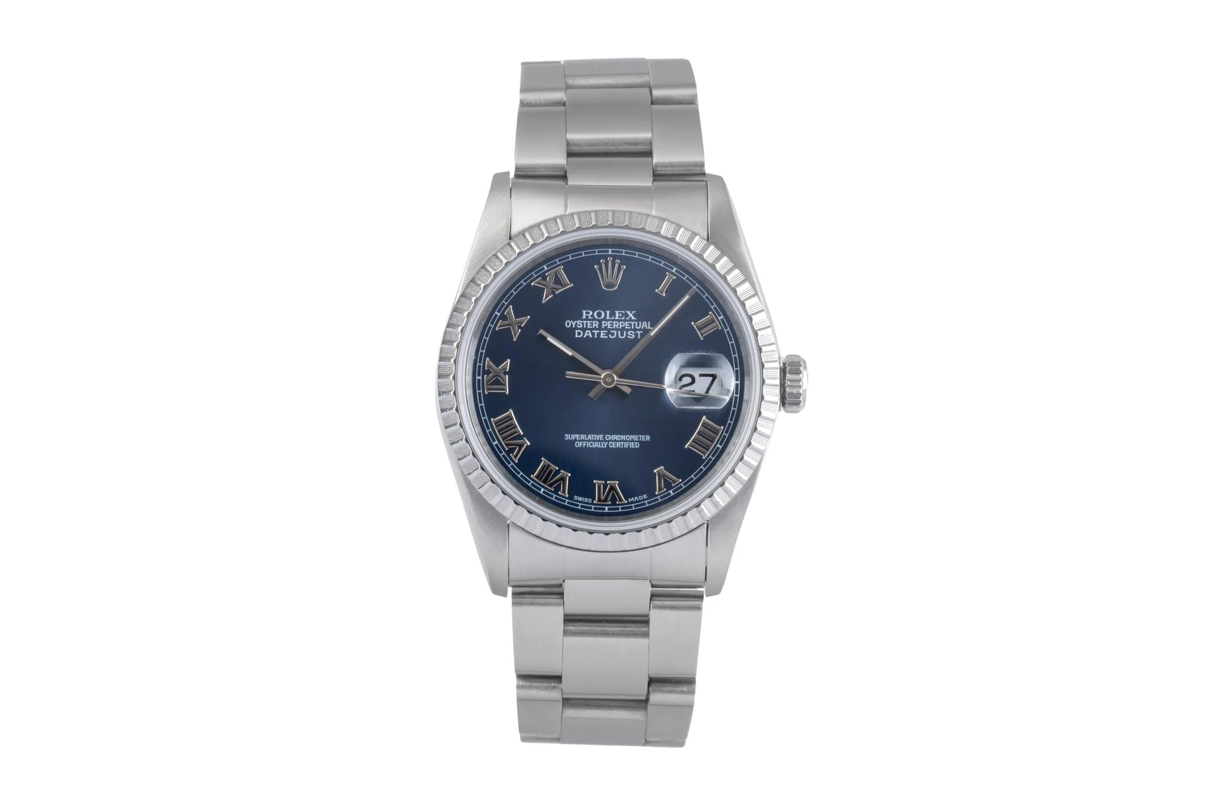 Rolex Datejust steel automatic men's watch 16220  [2500942] - Image 5