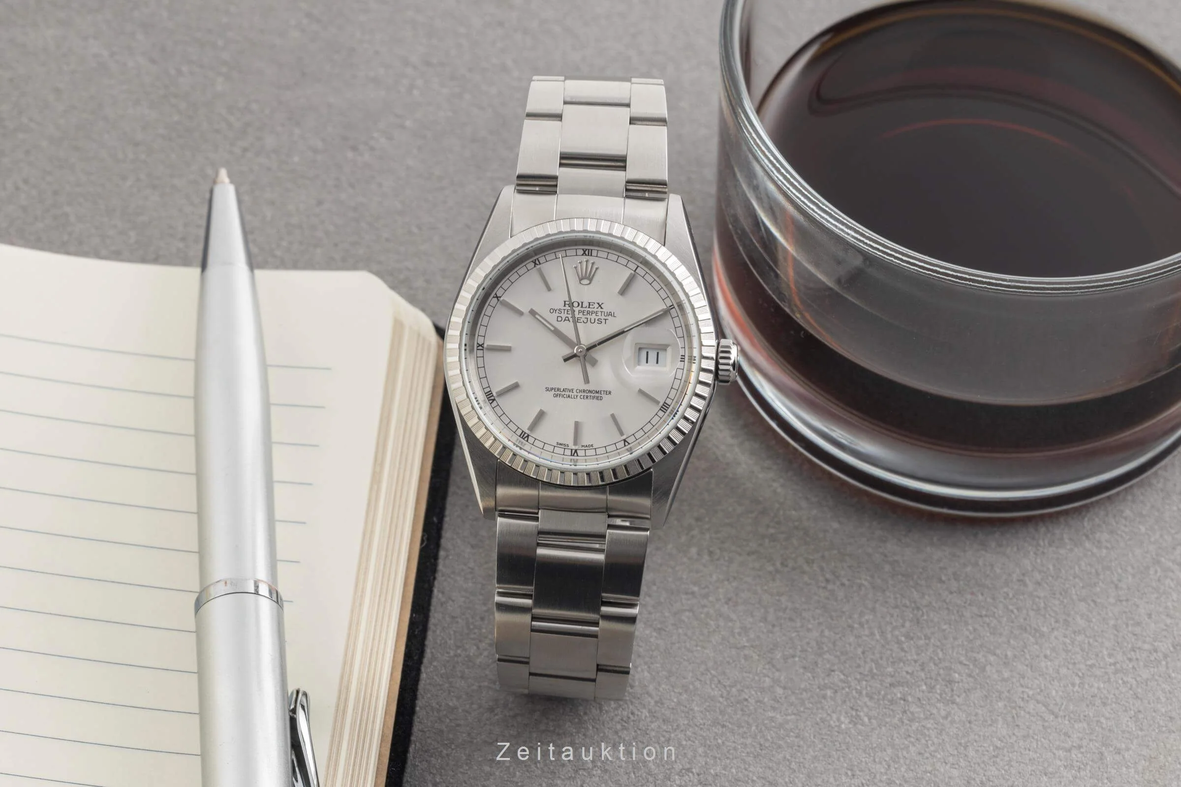 Rolex Datejust steel automatic men's watch 16220  [2501384] - Image 4