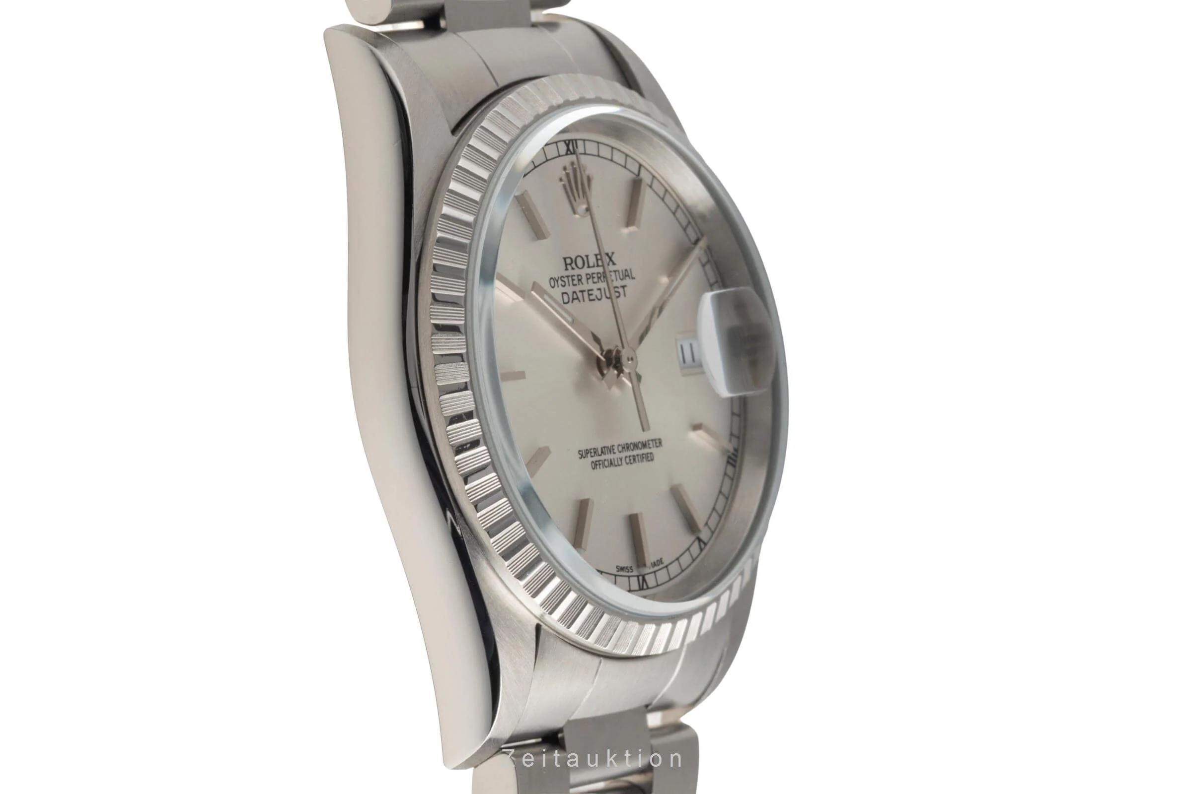 Rolex Datejust steel automatic men's watch 16220  [2501384] - Image 8