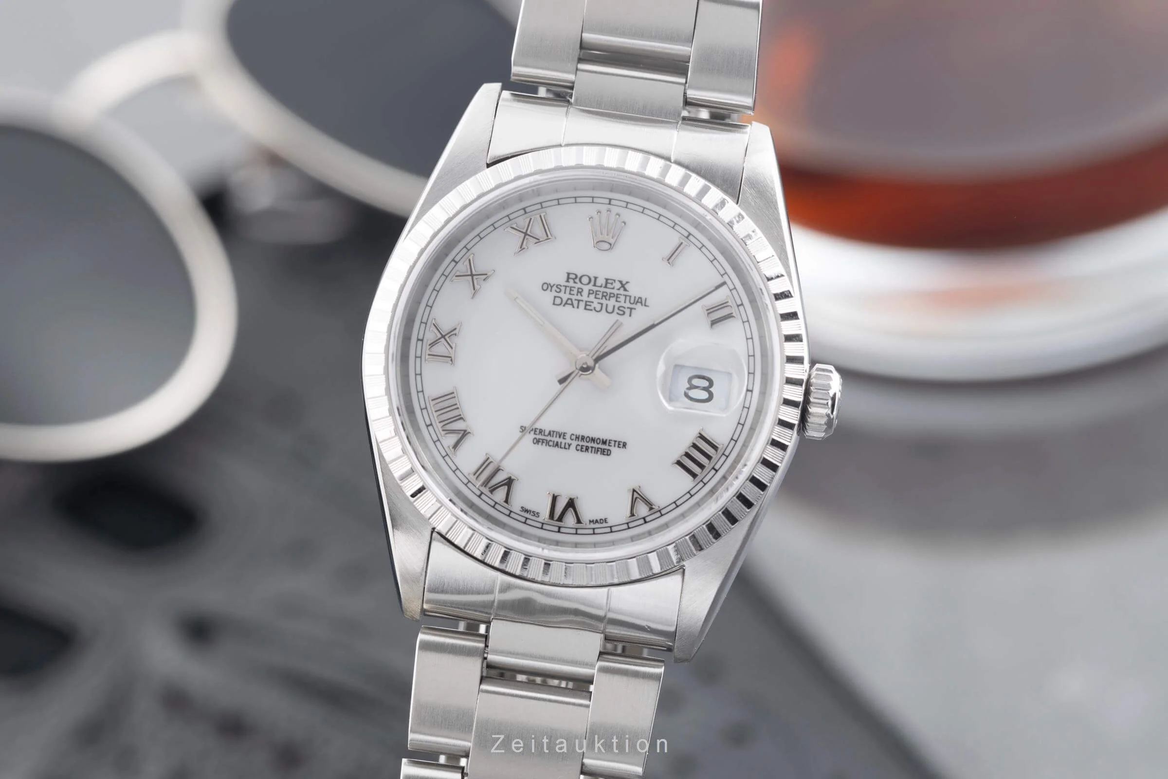 Rolex Datejust steel automatic men's watch 16220  [2501882] - Image 2