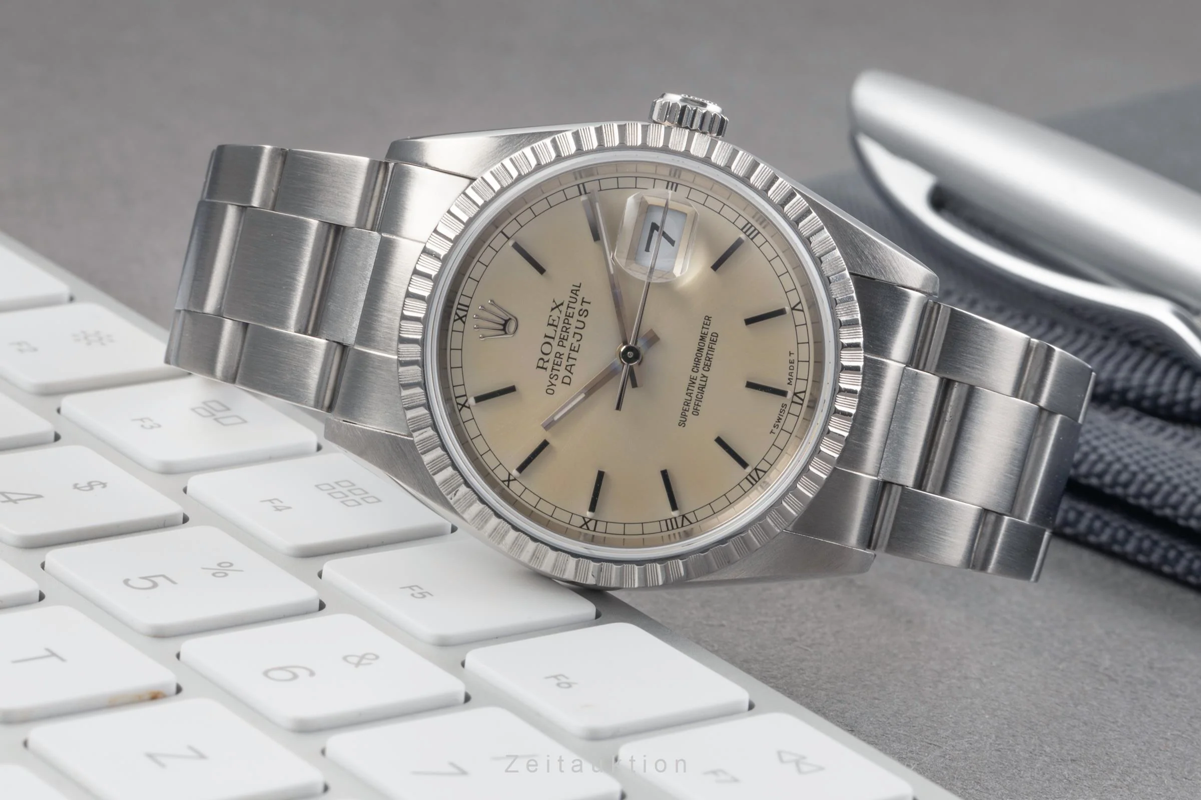 Rolex Datejust steel automatic men's watch 16220  [2502312] - Image 3