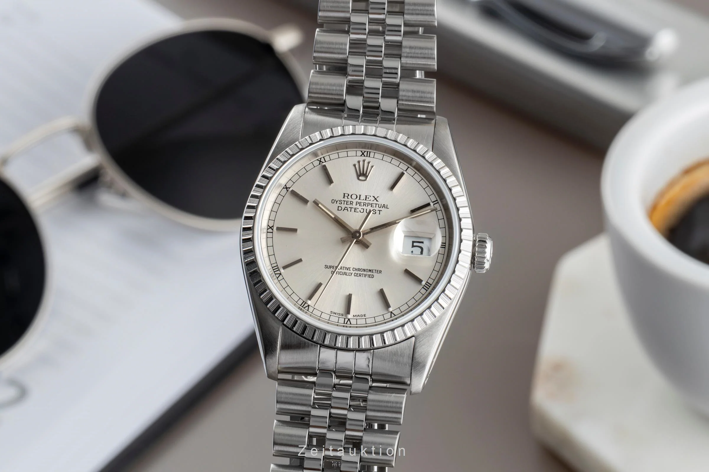 Rolex Datejust steel automatic men's watch 16220  [2502499] - Image 2