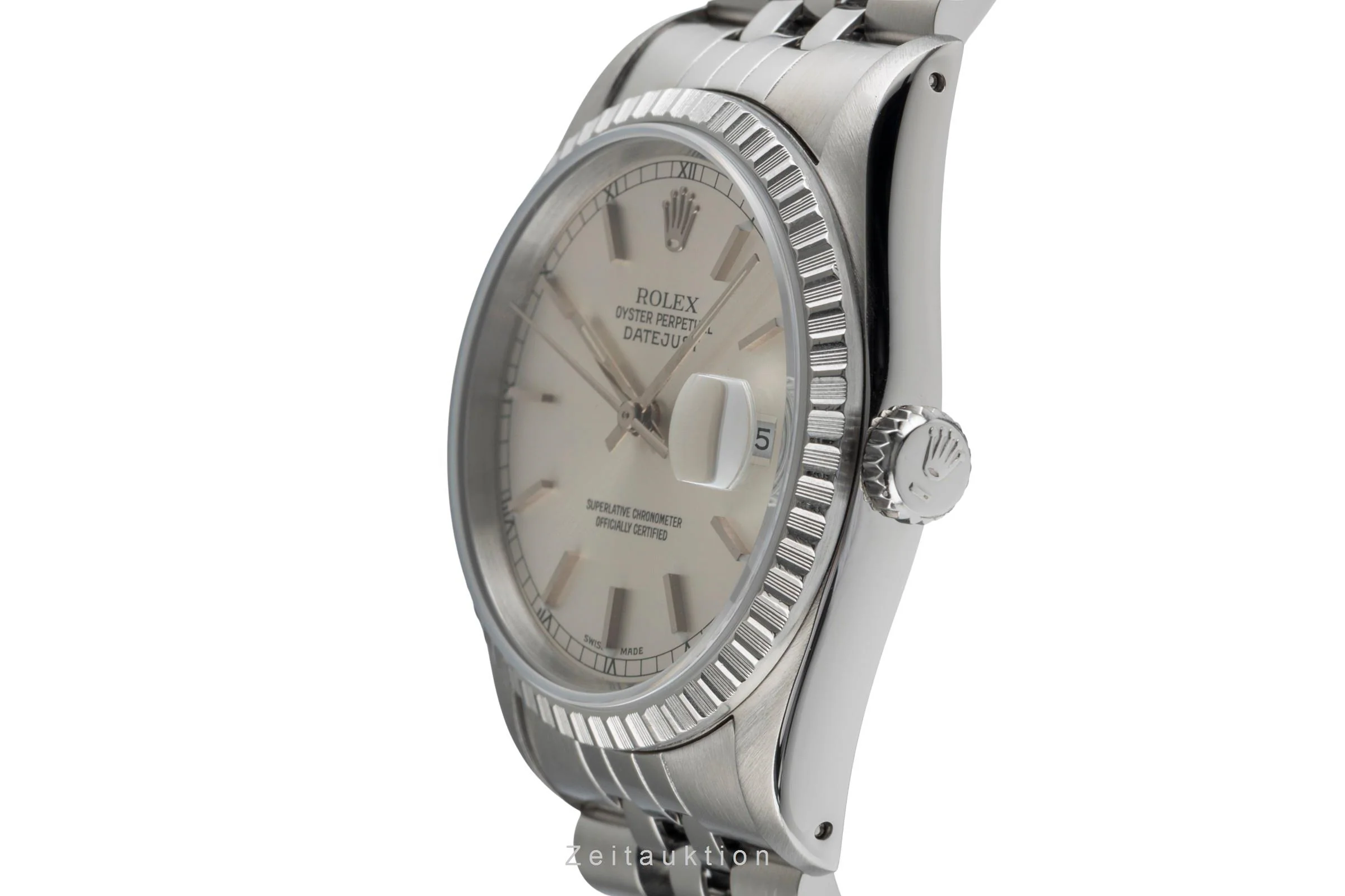 Rolex Datejust steel automatic men's watch 16220  [2502499] - Image 7