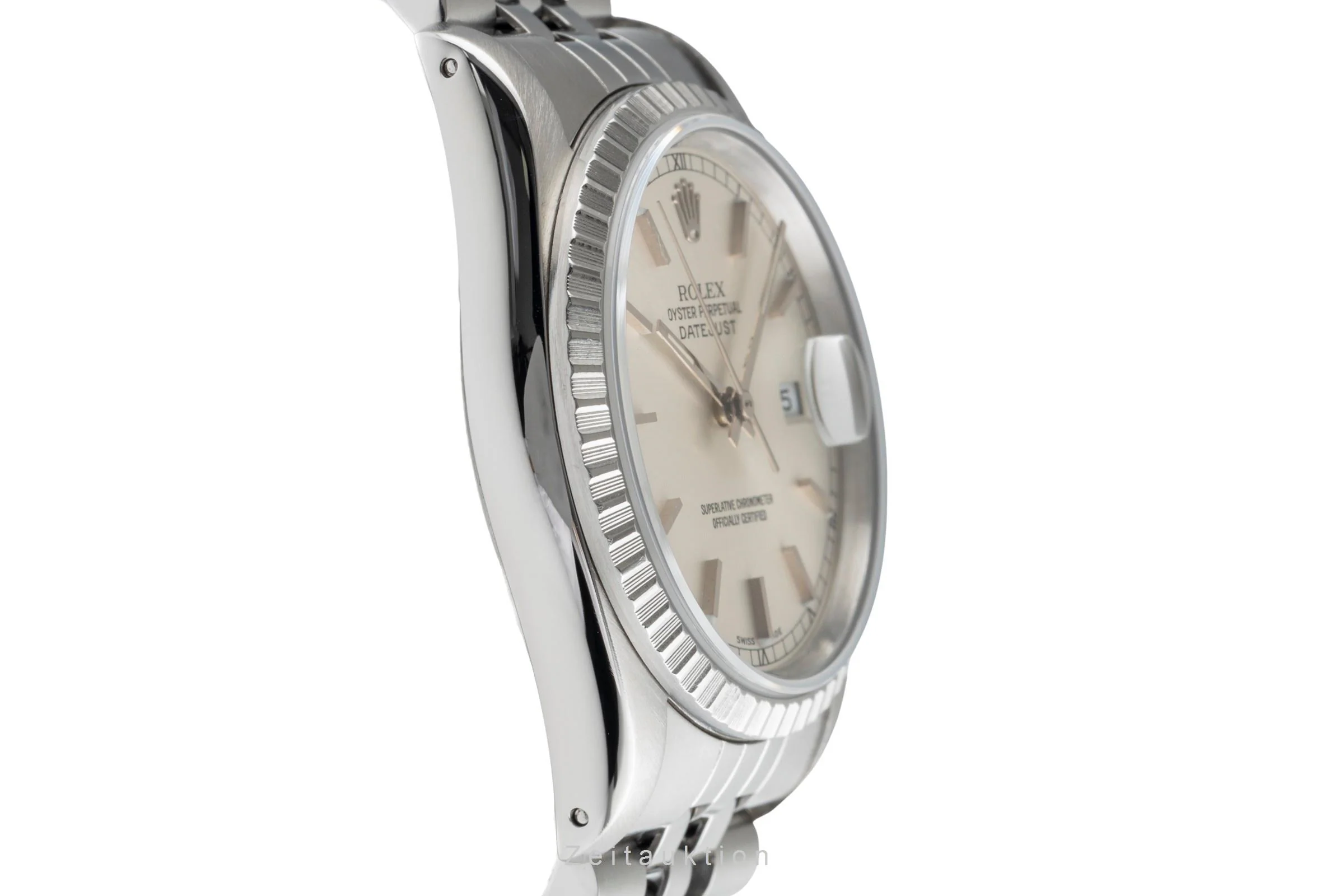 Rolex Datejust steel automatic men's watch 16220  [2502499] - Image 8