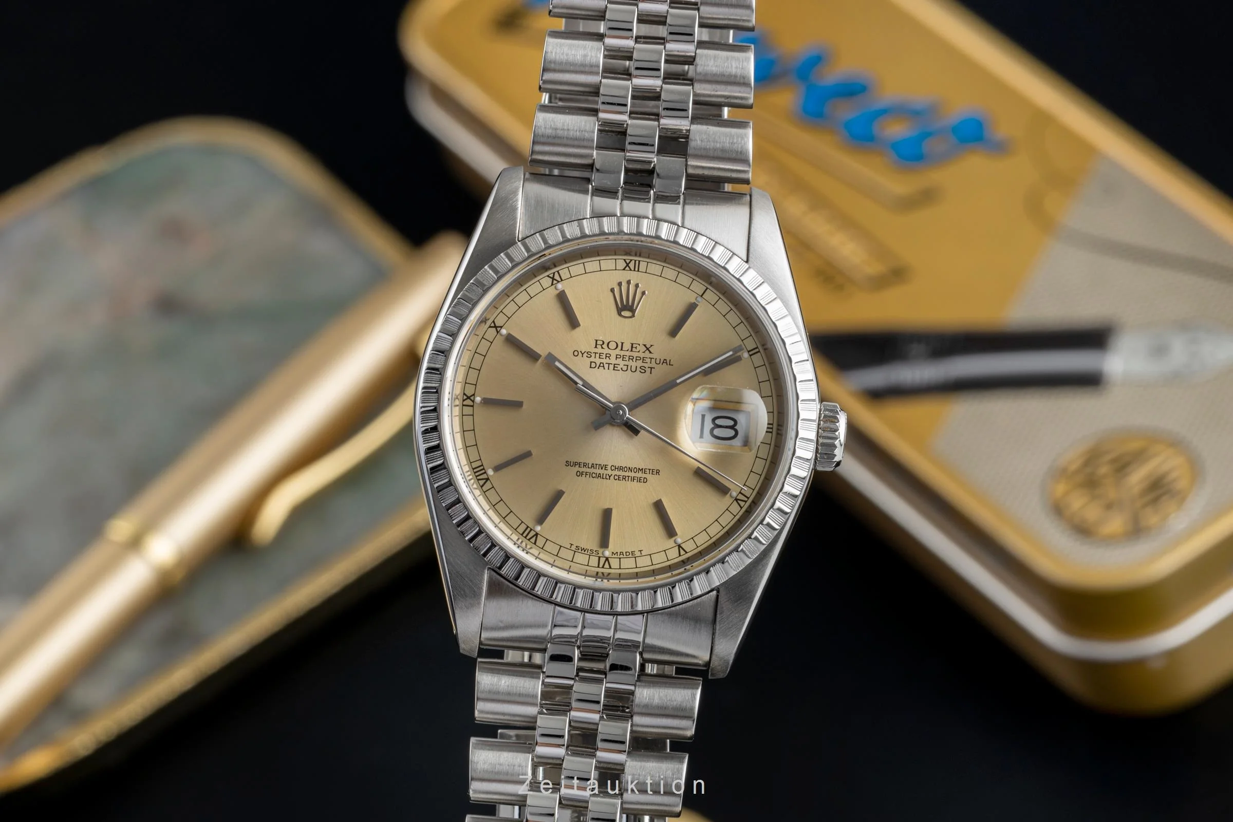 Rolex Datejust steel automatic men's watch 16220  [2502714] - Image 2
