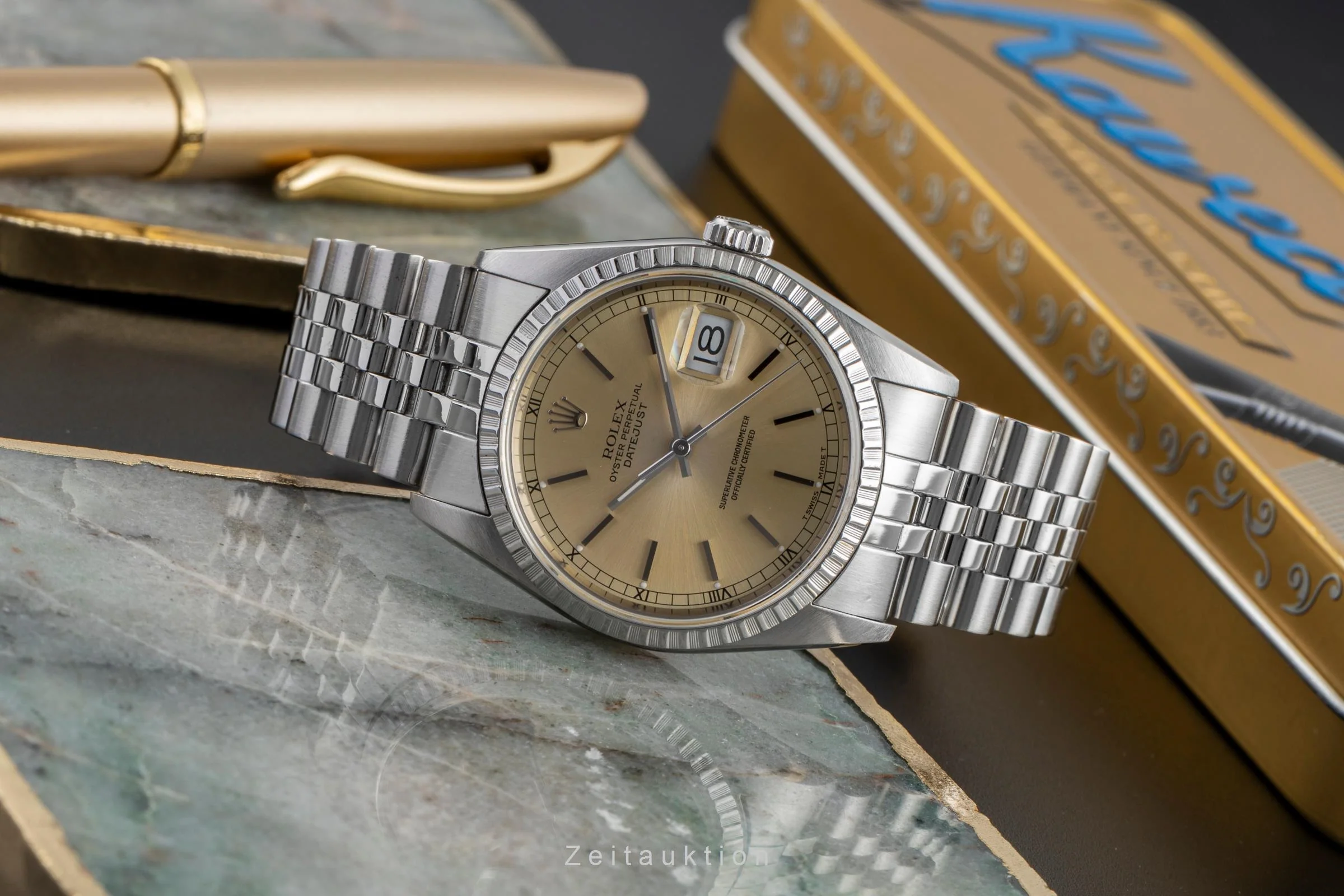 Rolex Datejust steel automatic men's watch 16220  [2502714] - Image 3