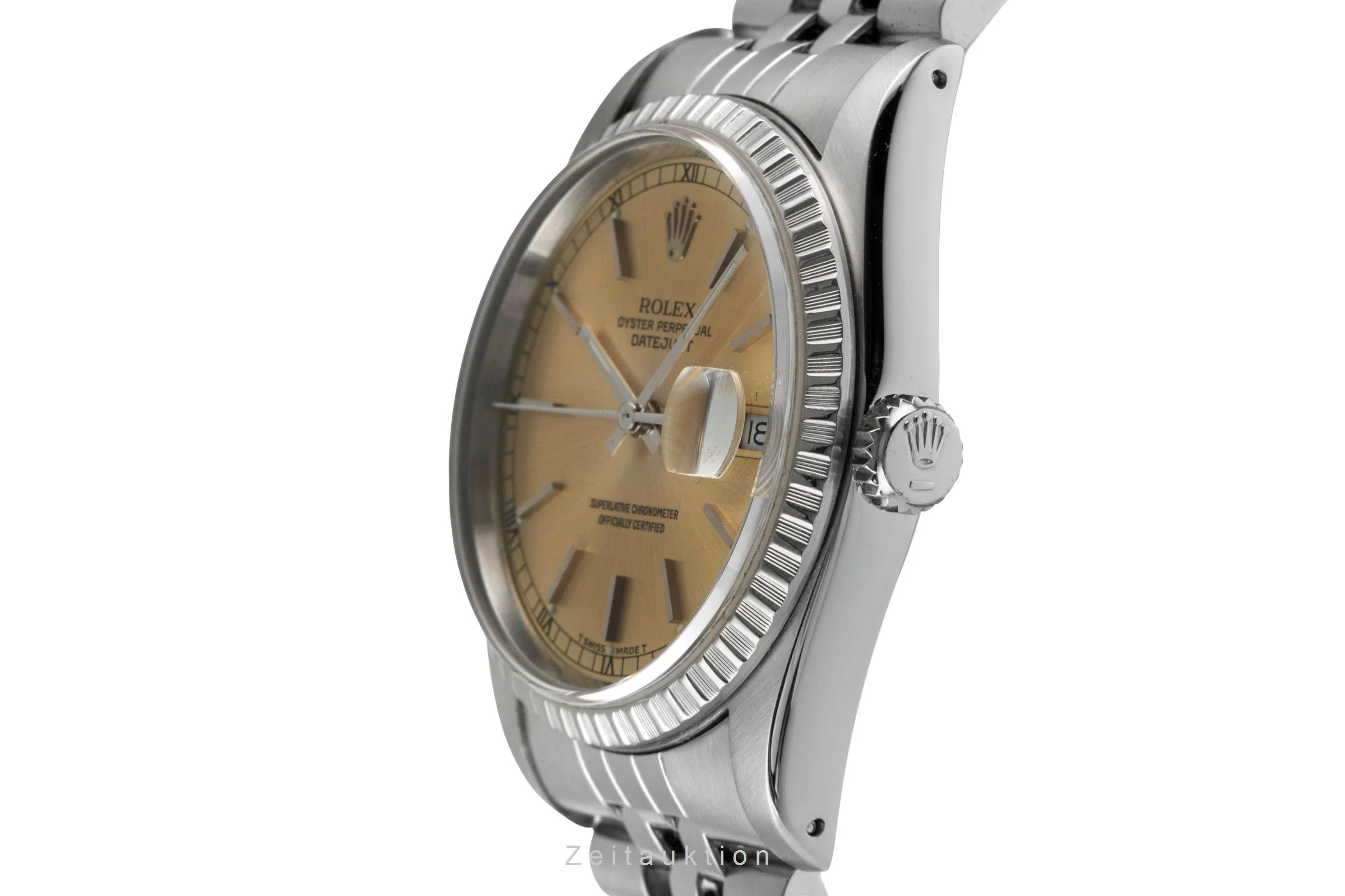 Rolex Datejust steel automatic men's watch 16220  [2502714] - Image 7
