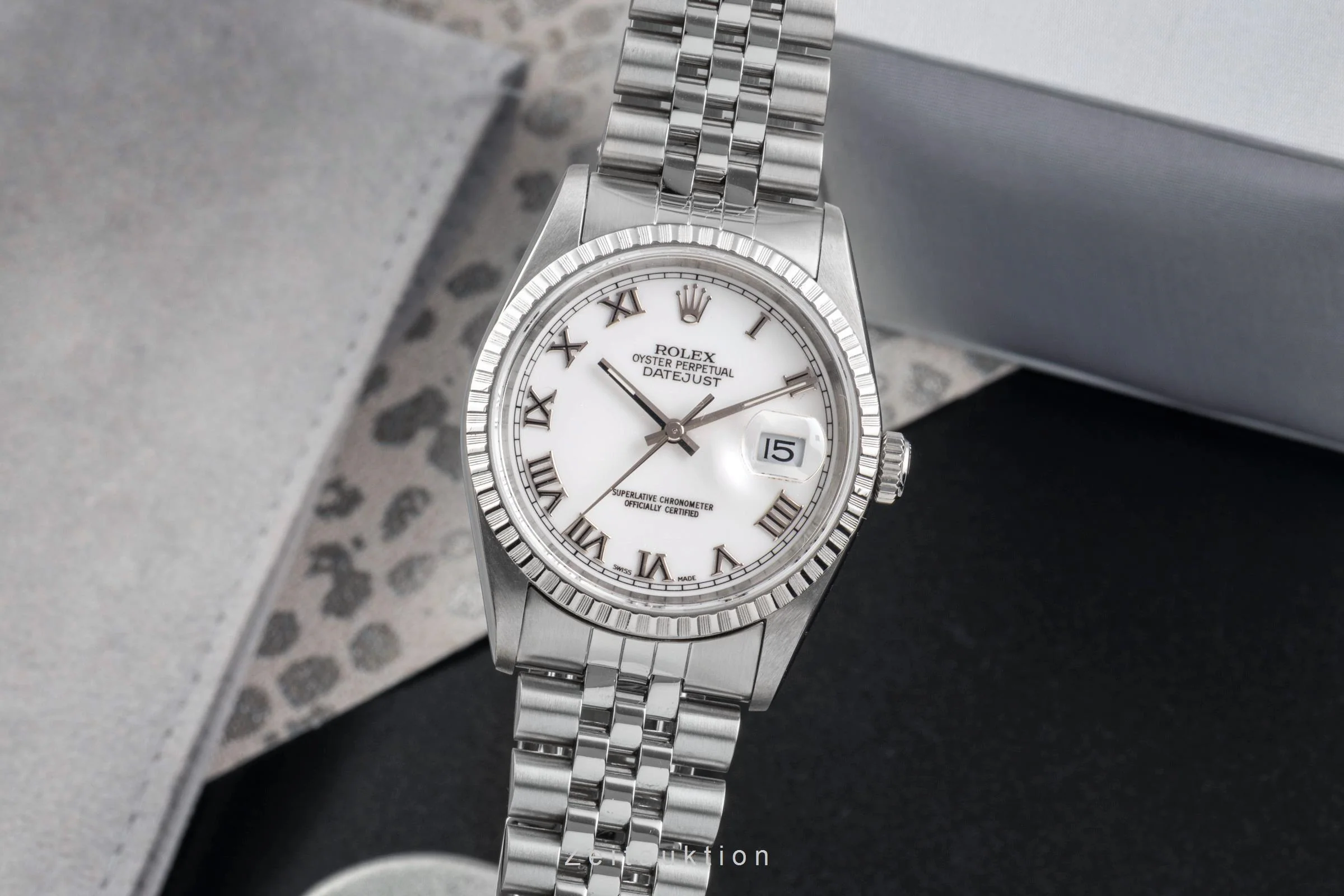 Rolex Datejust steel automatic men's watch 16220  [2502941] - Image 2