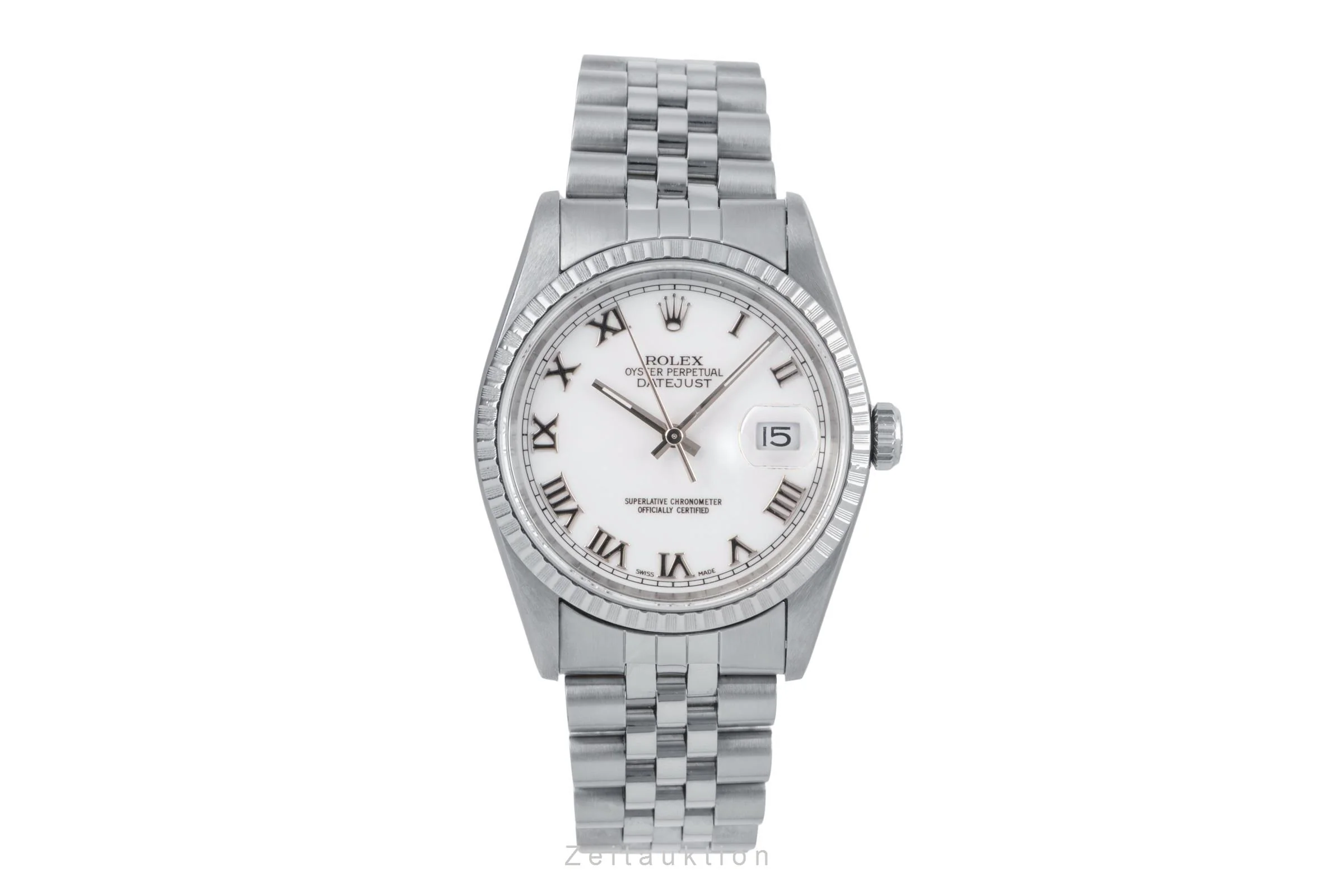 Rolex Datejust steel automatic men's watch 16220  [2502941] - Image 5