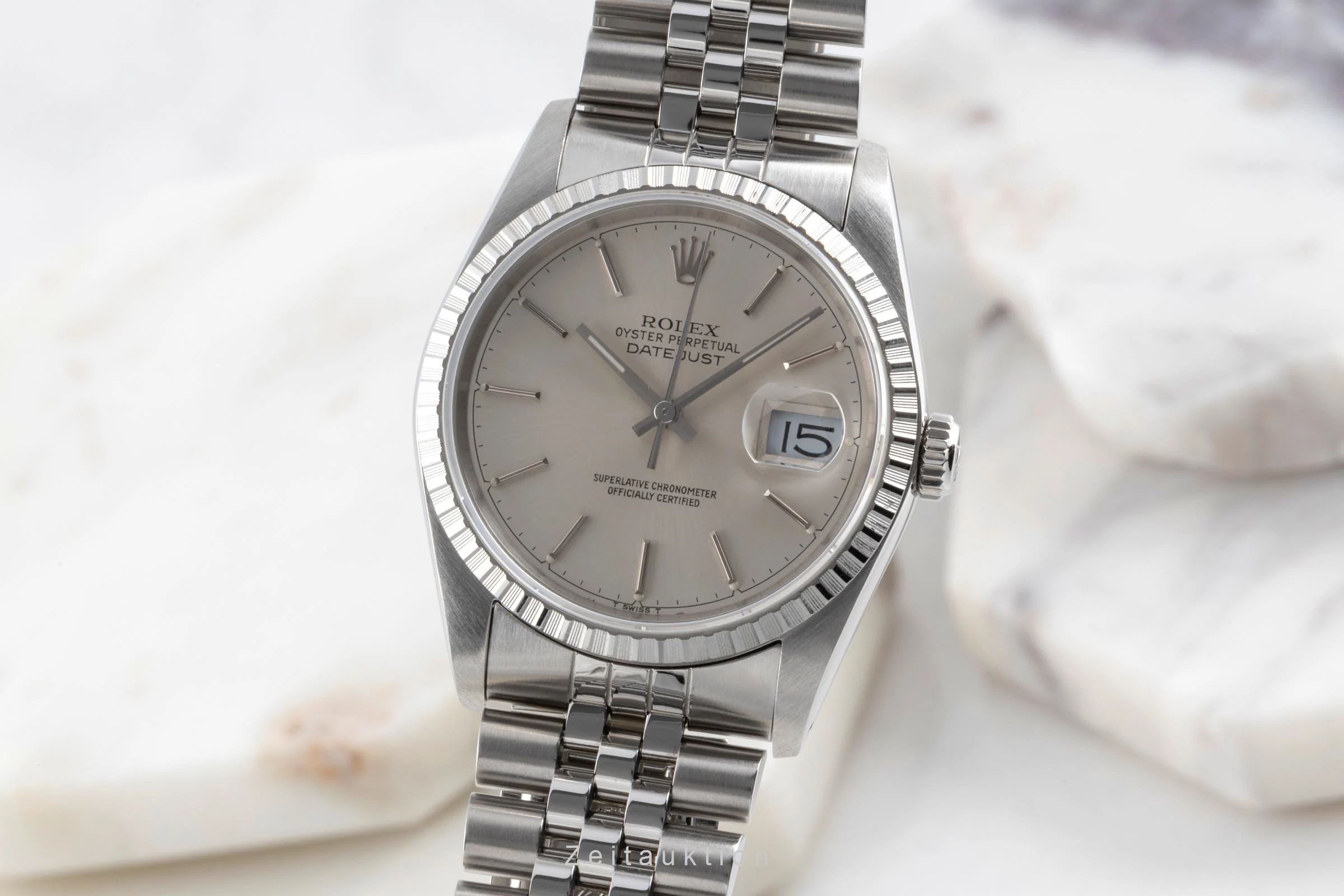 Rolex Datejust steel automatic men's watch 16220  [2503040] - Image 2