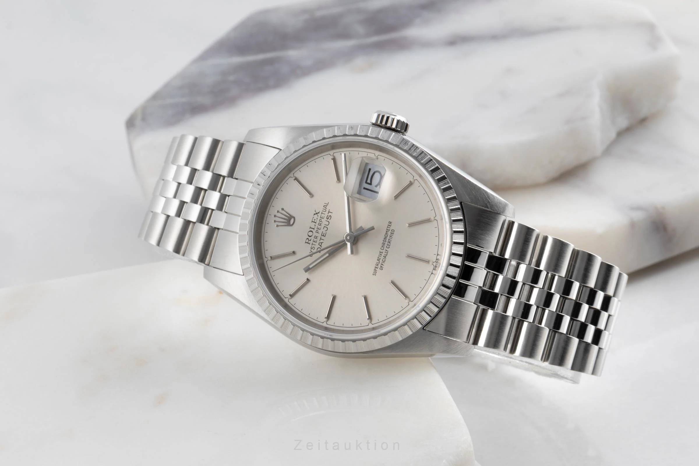 Rolex Datejust steel automatic men's watch 16220  [2503040] - Image 3