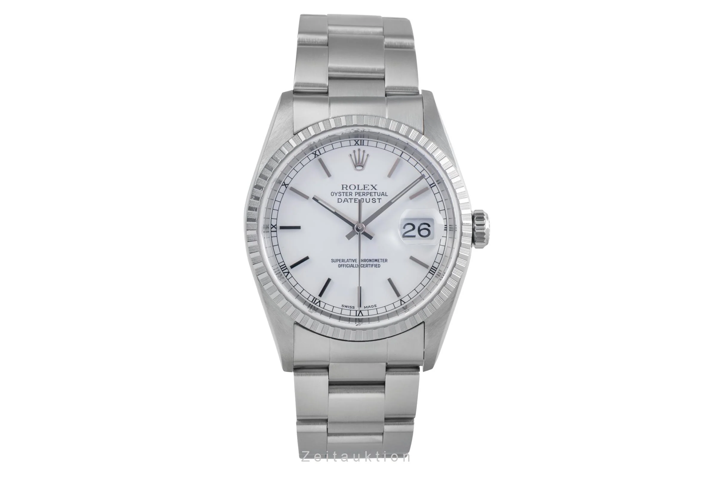 Rolex Datejust steel automatic men's watch 16220  [2504295] - Image 5