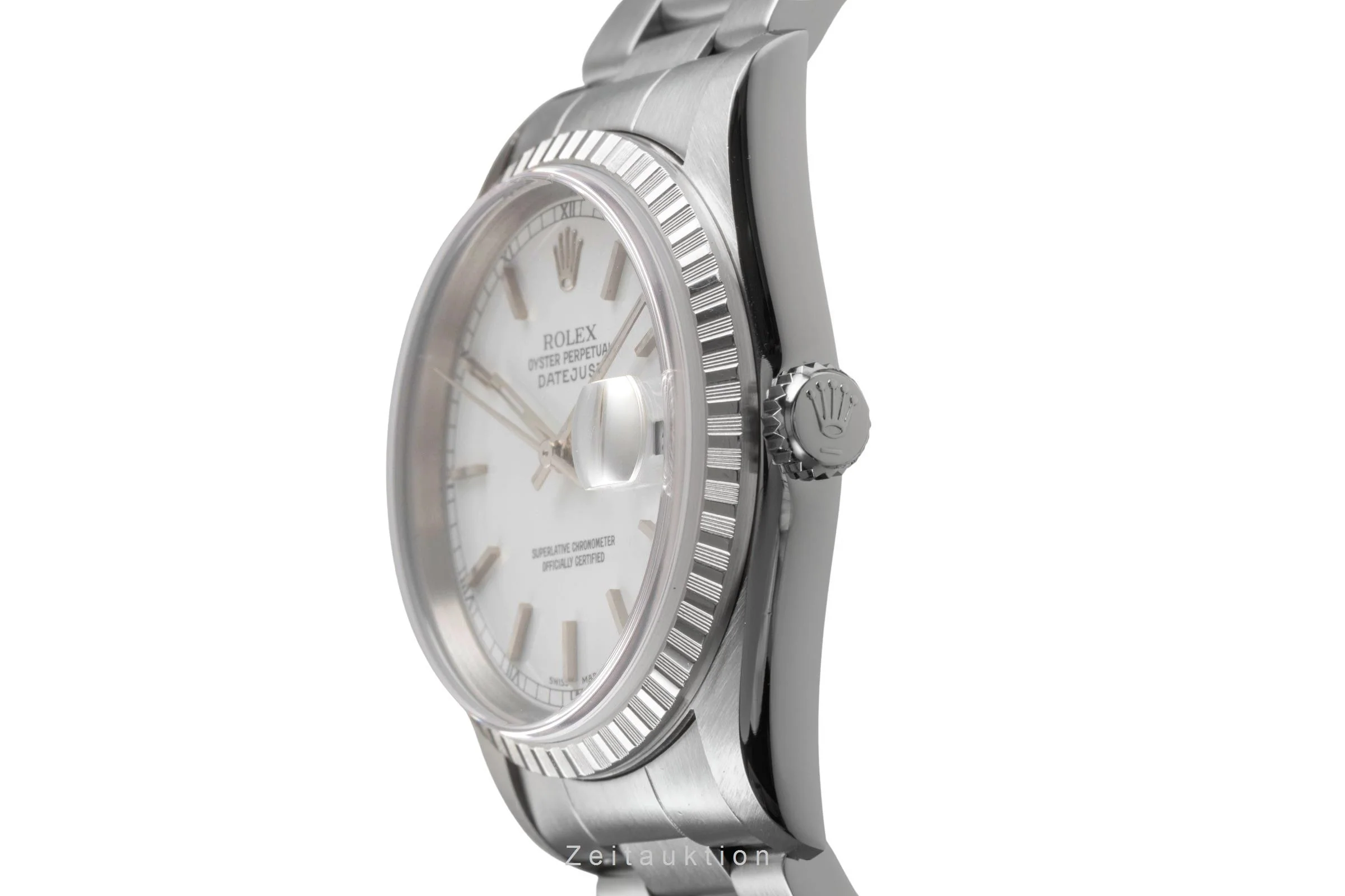 Rolex Datejust steel automatic men's watch 16220  [2504295] - Image 7