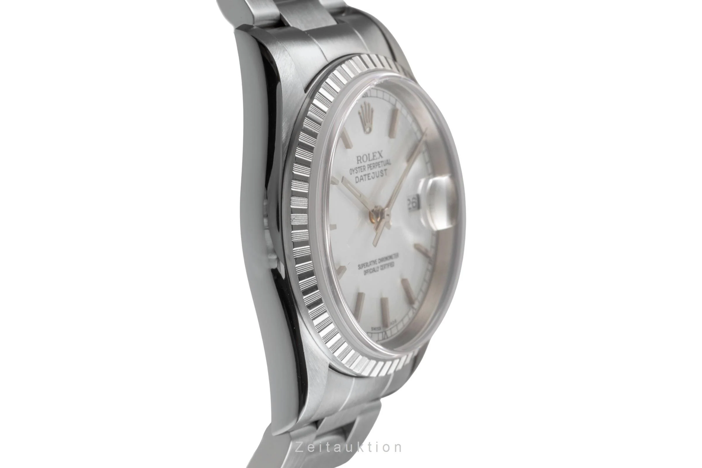 Rolex Datejust steel automatic men's watch 16220  [2504295] - Image 8