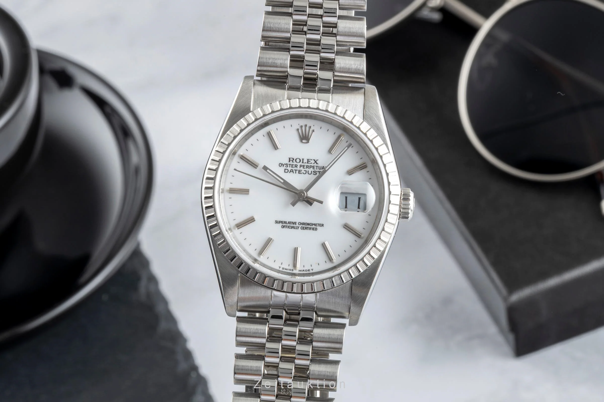 Rolex Datejust steel automatic men's watch 16220  [2504931] - Image 2