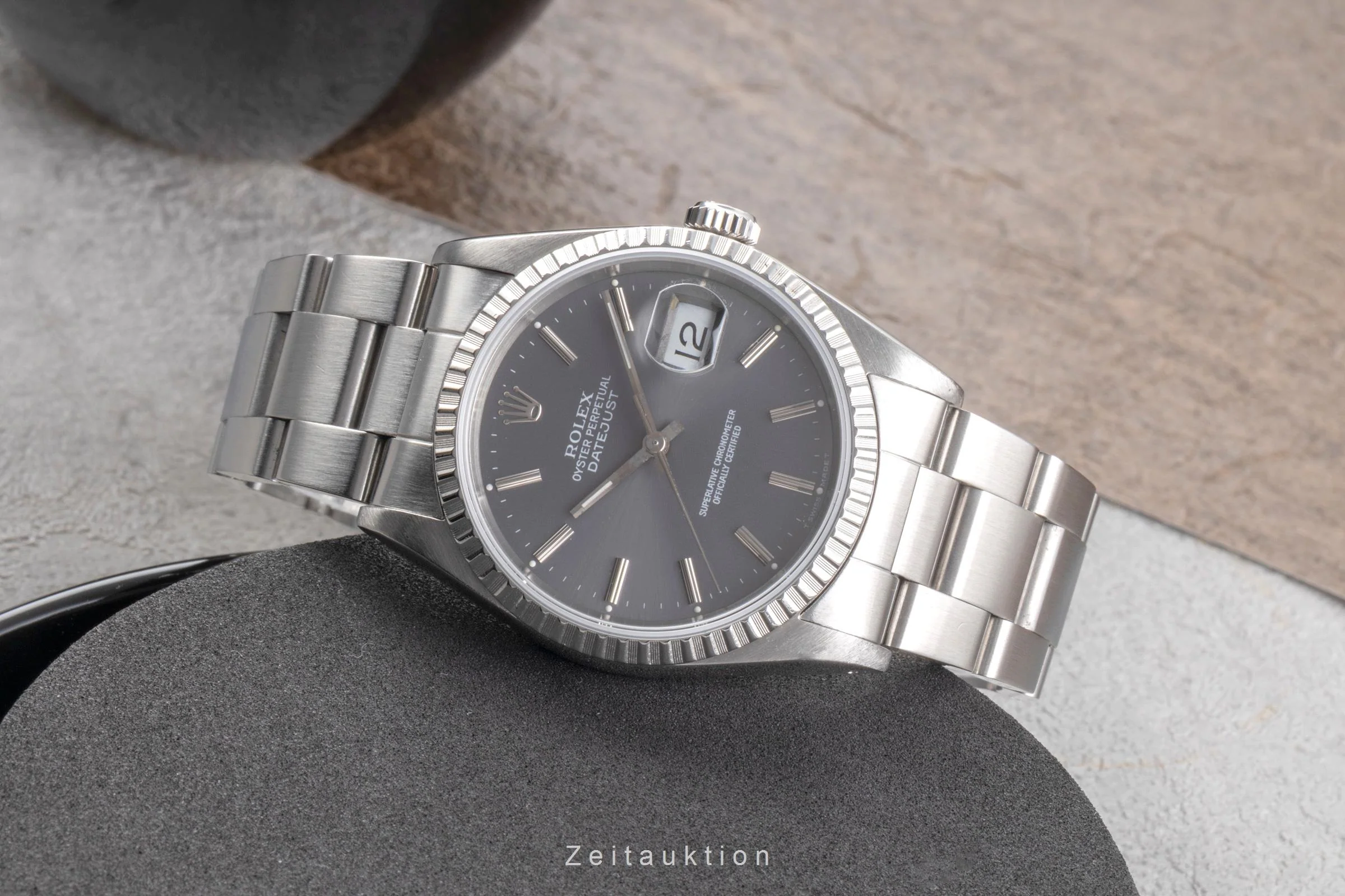 Rolex Datejust steel automatic men's watch 16220  [2505384] - Image 3