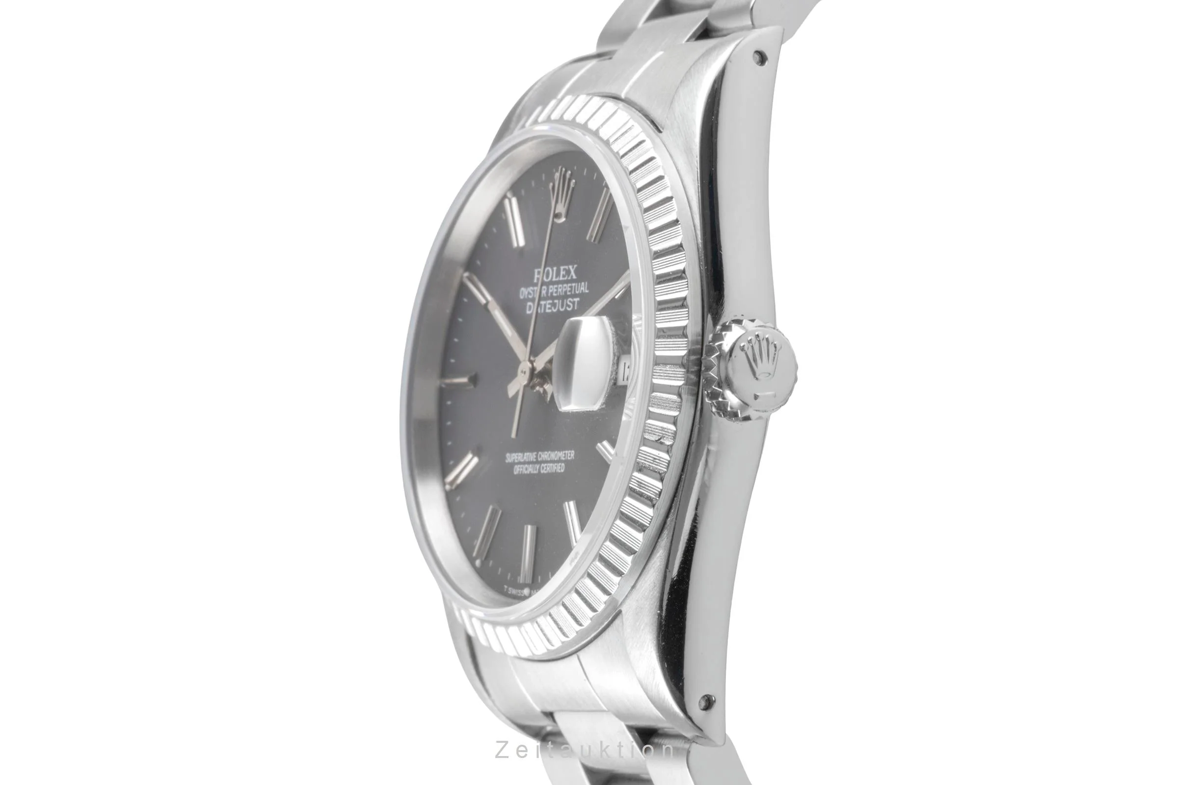 Rolex Datejust steel automatic men's watch 16220  [2505384] - Image 7