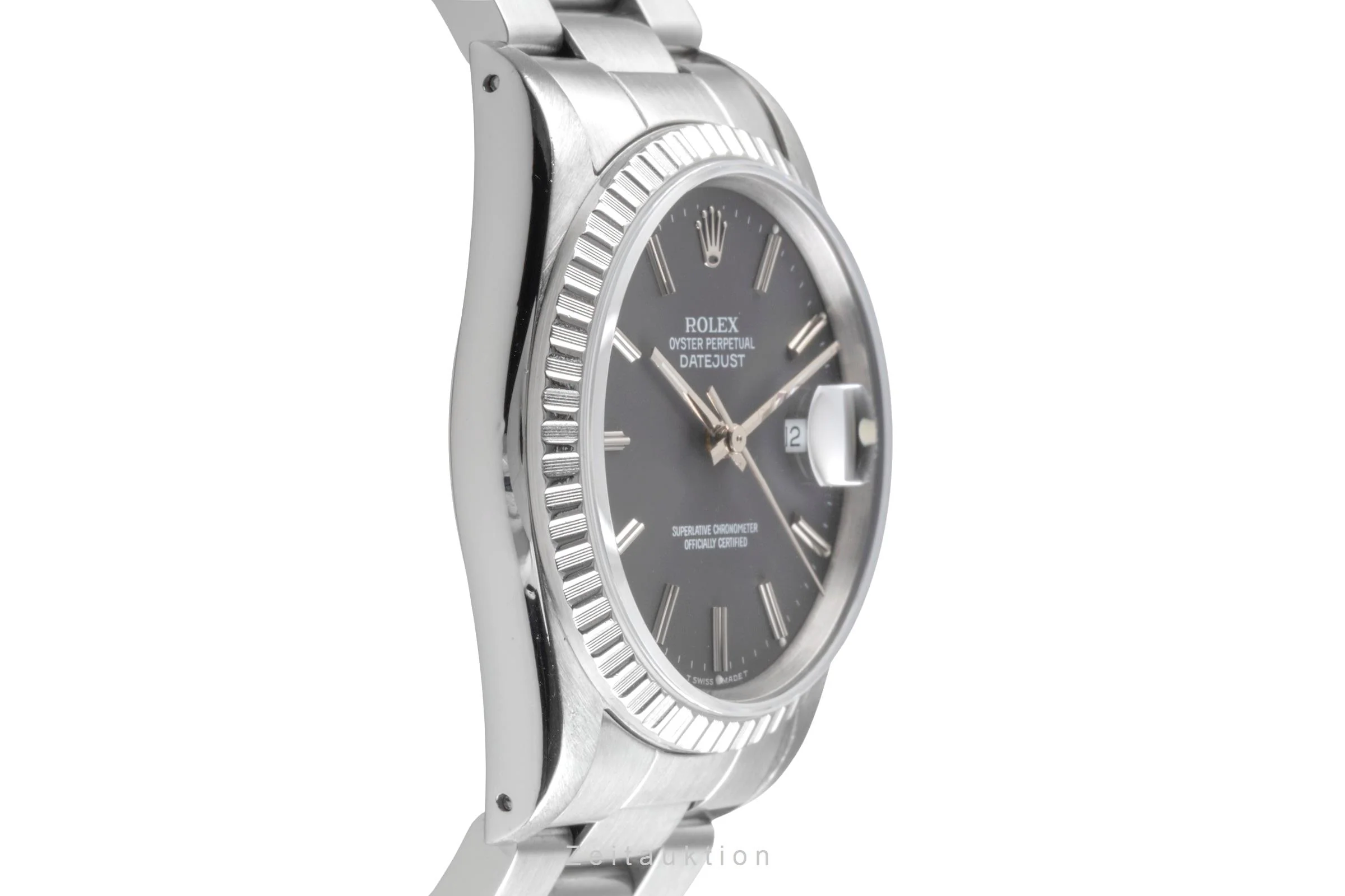 Rolex Datejust steel automatic men's watch 16220  [2505384] - Image 8